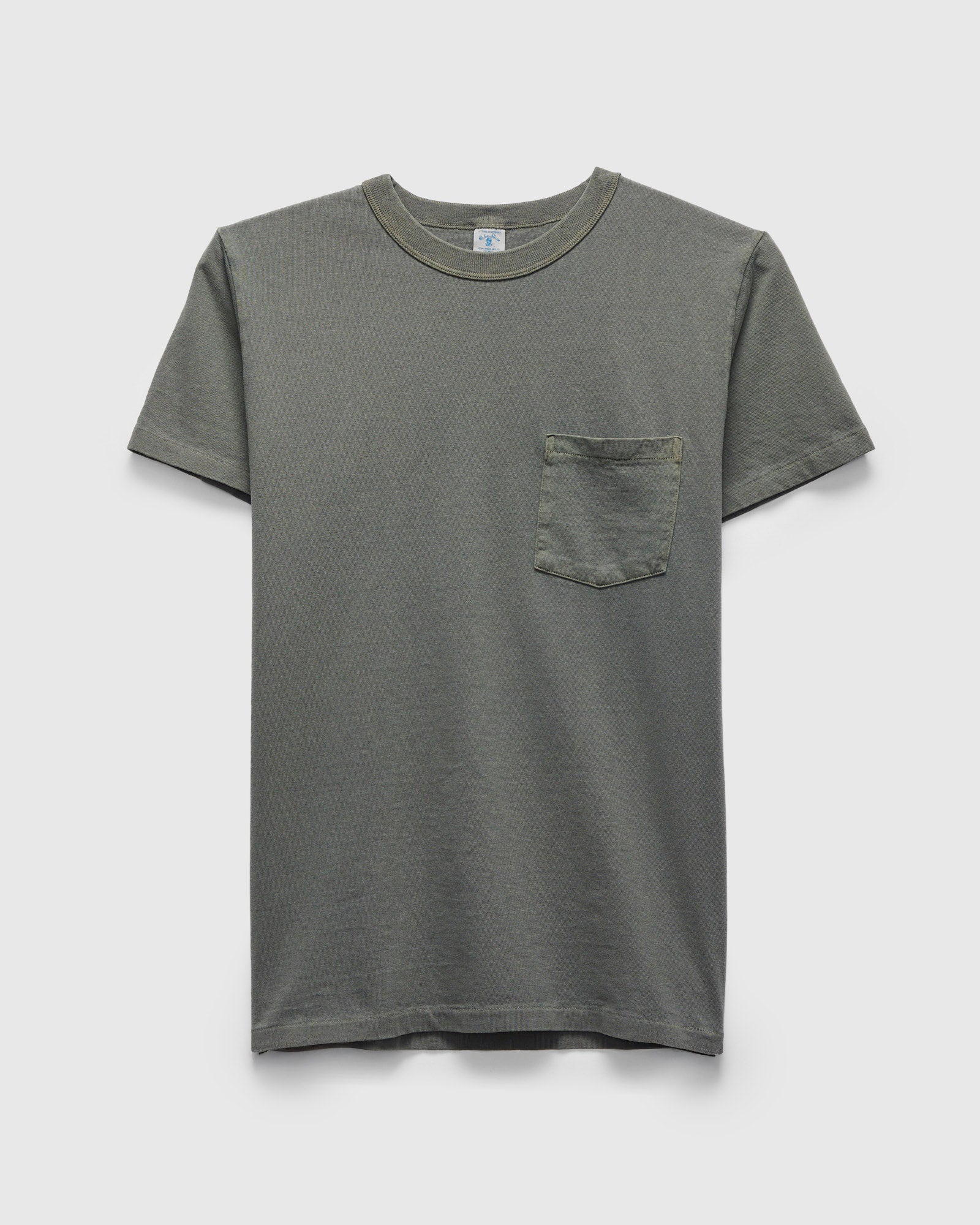 Pigment Dyed Pocket Tee in Gunmetal
