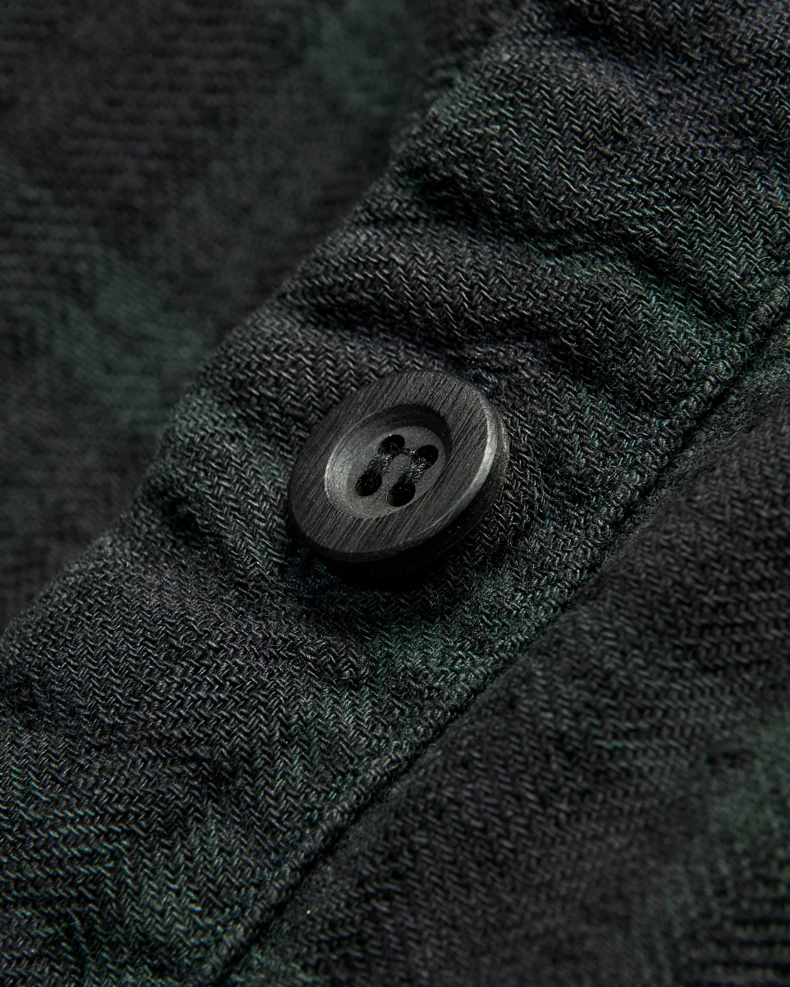 Plaid Comfy Shirt in Dark Blue - Image 4