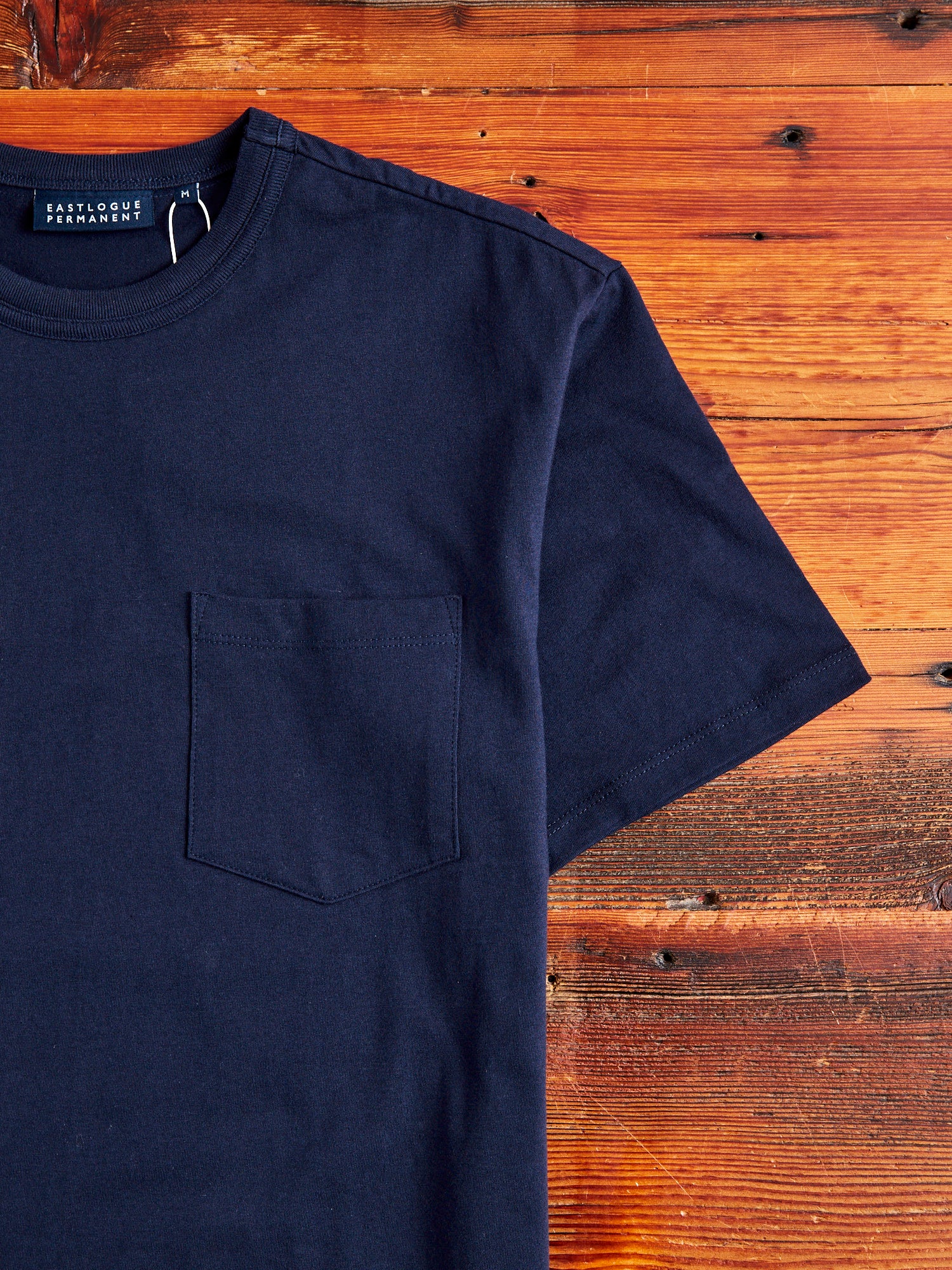 Pocket T-Shirt in Navy - Image 5