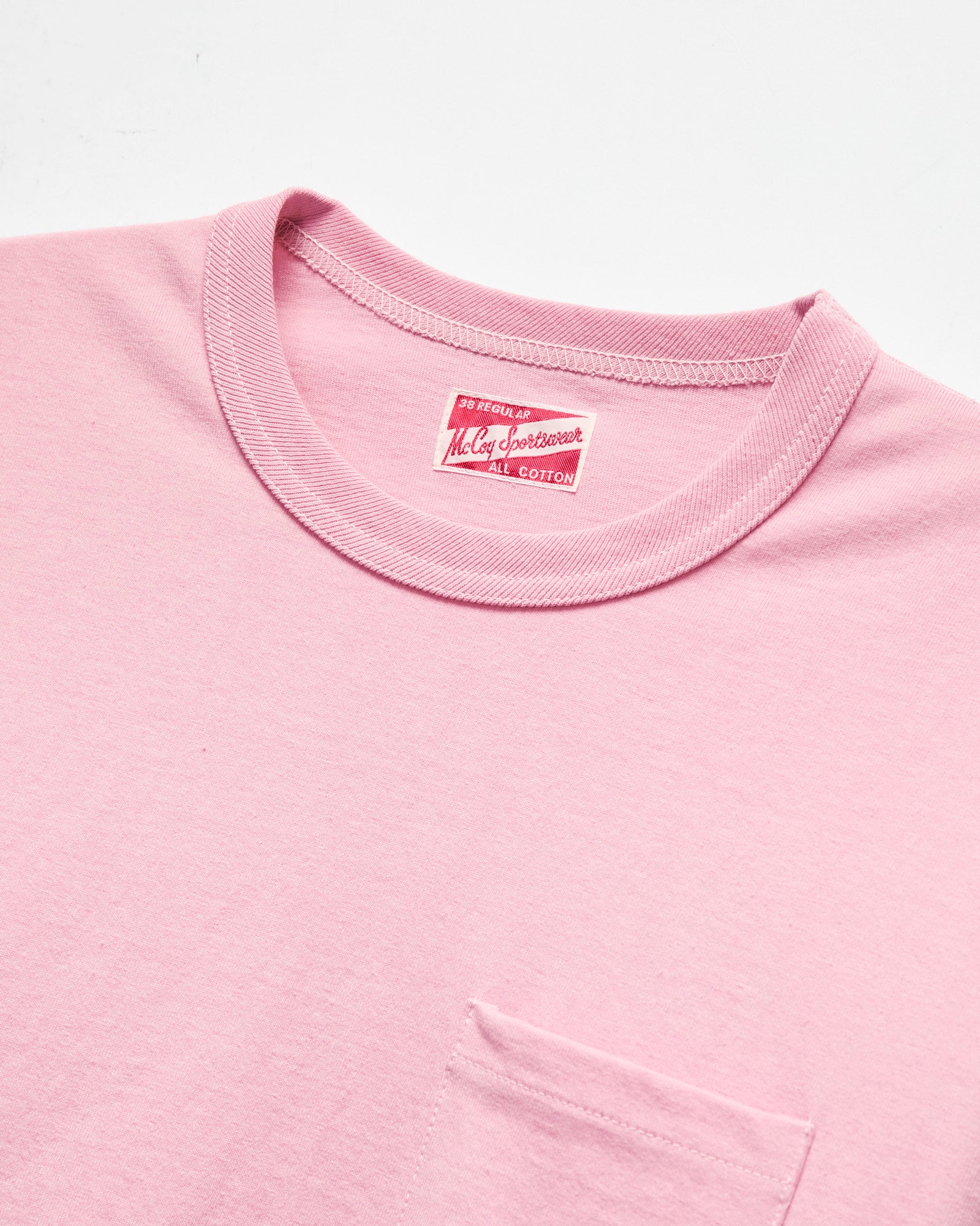 Pocket Tee in Pink - Image 4