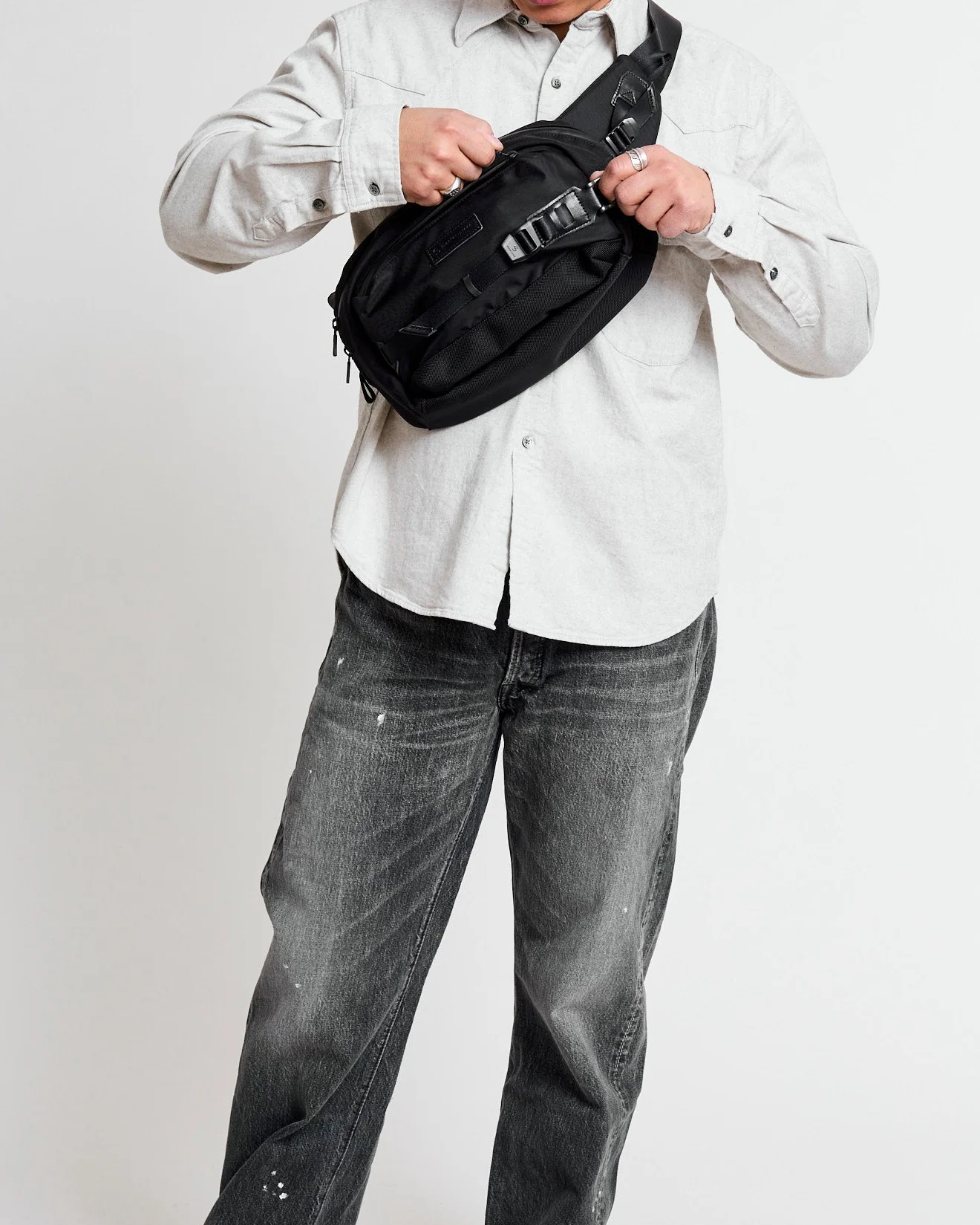Potential Waist Bag v3 in Black - Image 3