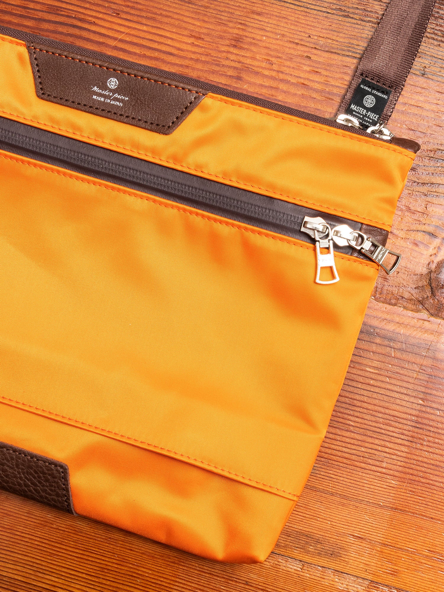 Progress Sacoche Bag in Orange - Image 9
