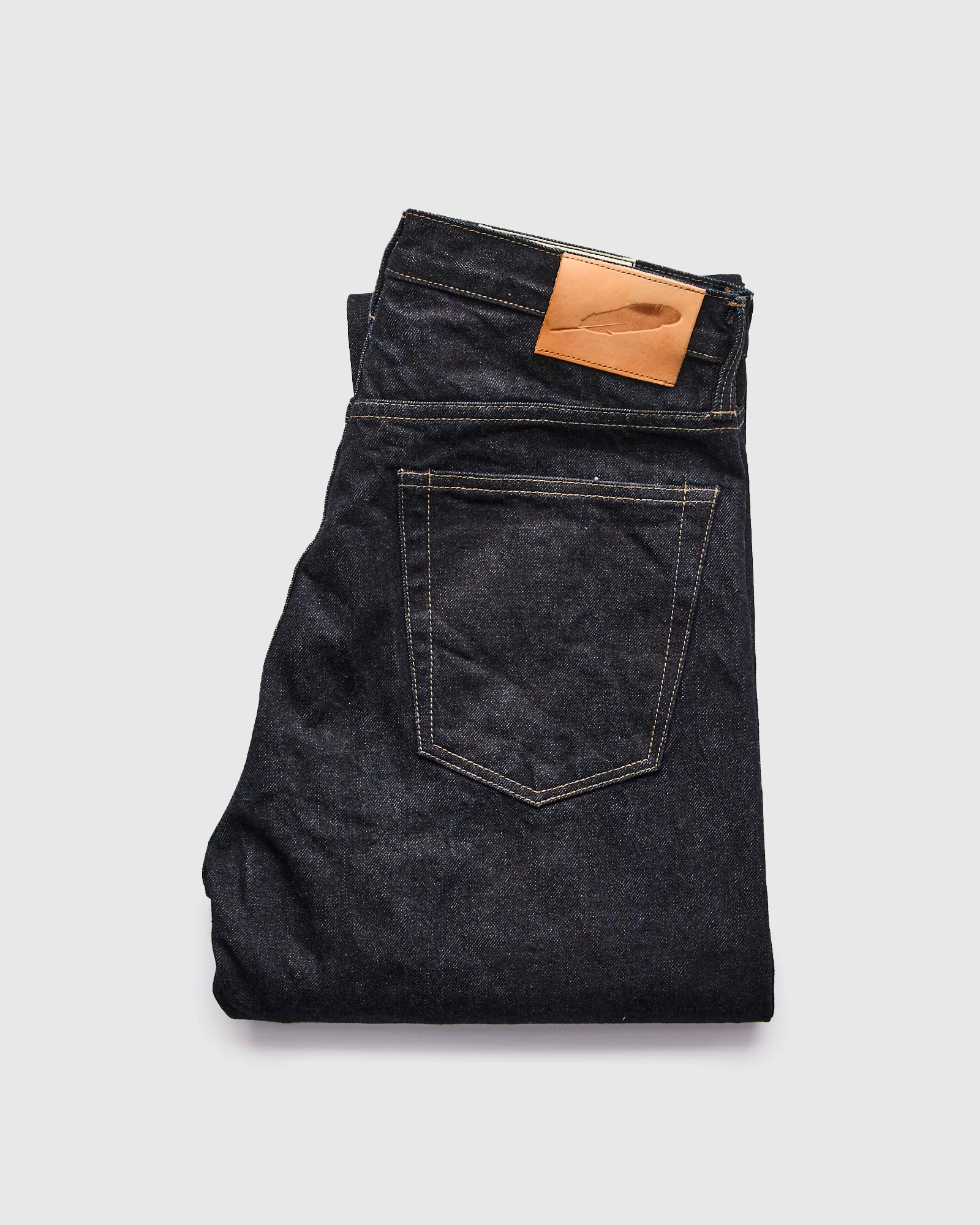 15oz Rinsed Selvedge Denim – Strider (Straight Tapered)