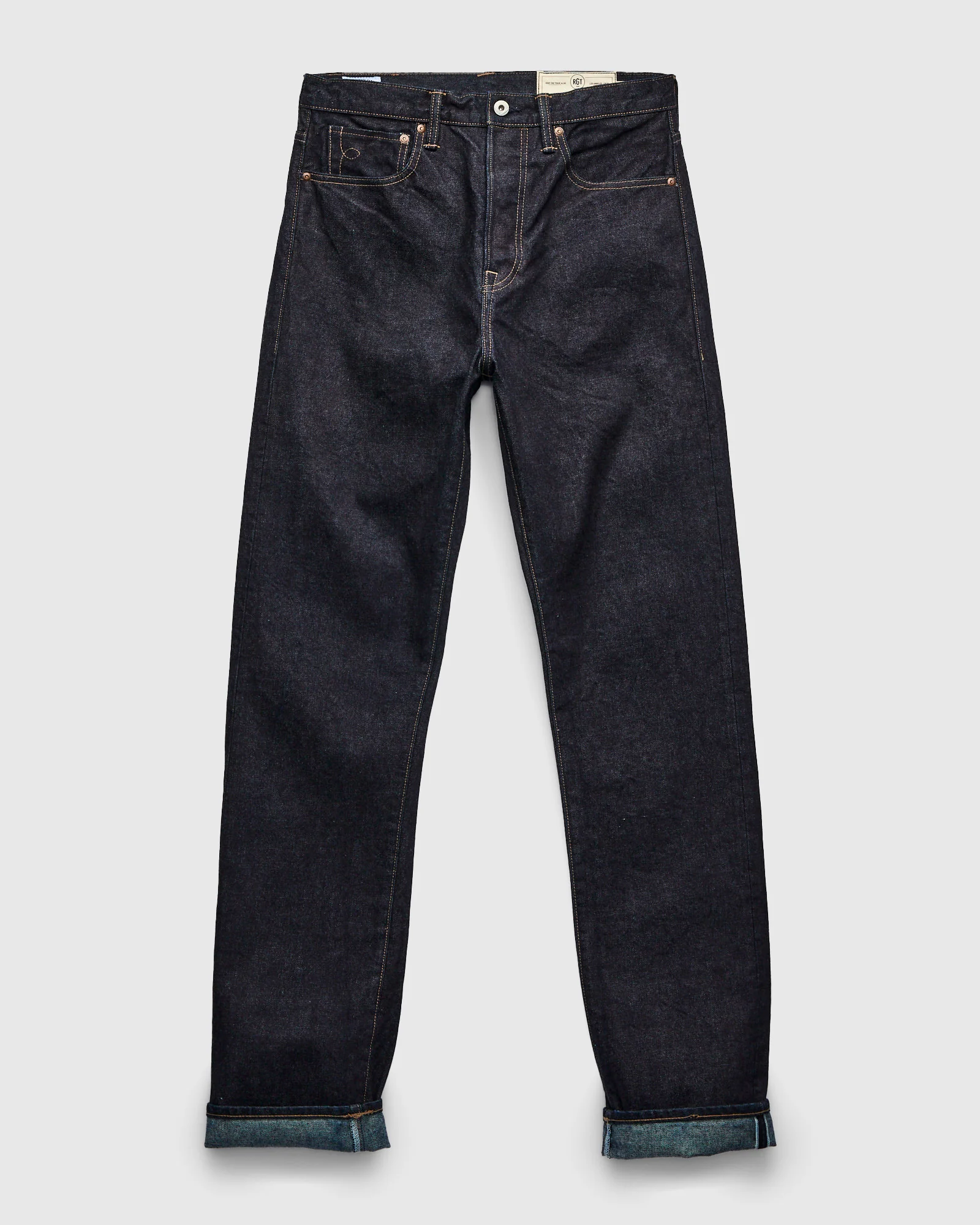 15oz Rinsed Selvedge Denim – Strider (Straight Tapered) - Image 2