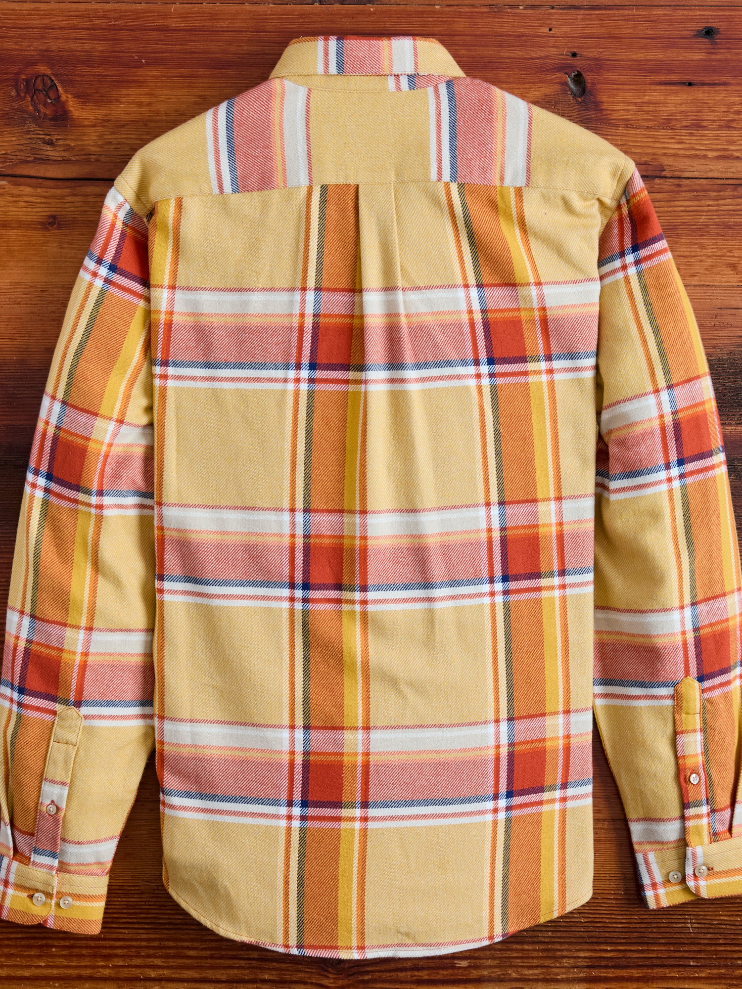 Ramo Button-Up Shirt in Marigold - Image 7