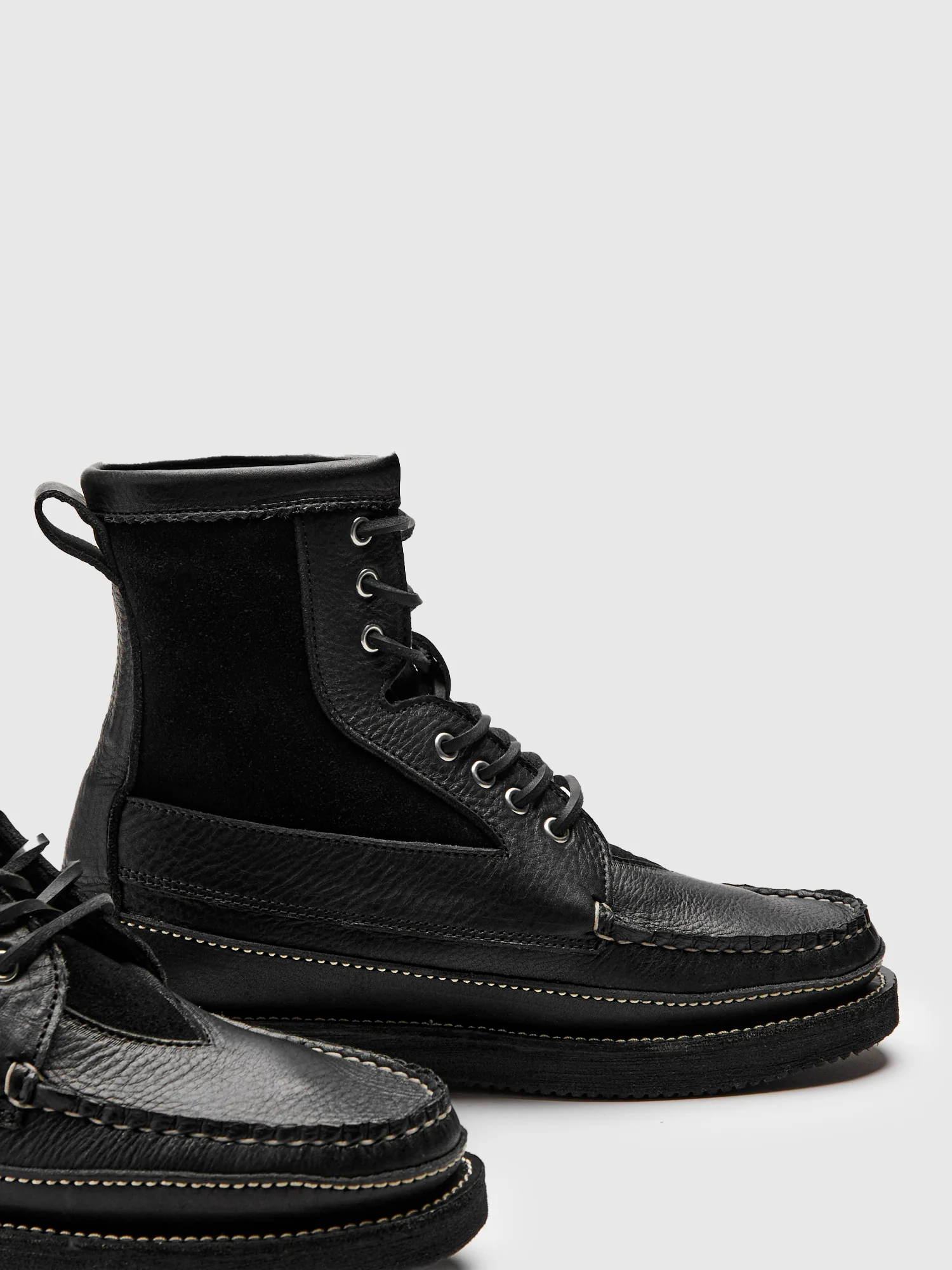 Rangeley Boot in Black Grizzly - Image 4