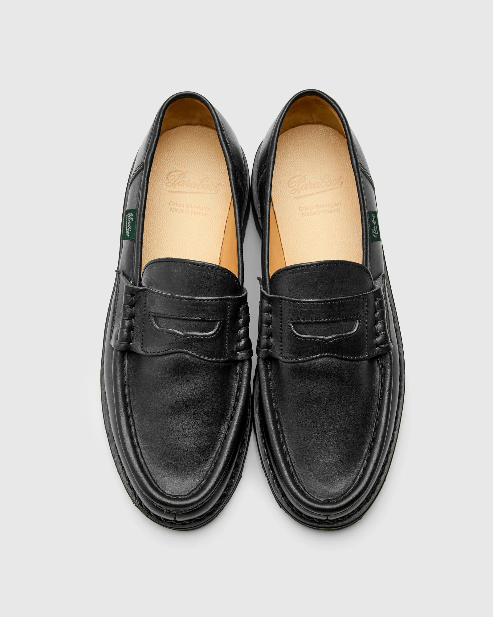 Reims Marche Loafer in Noire-Lis Noir - Image 6