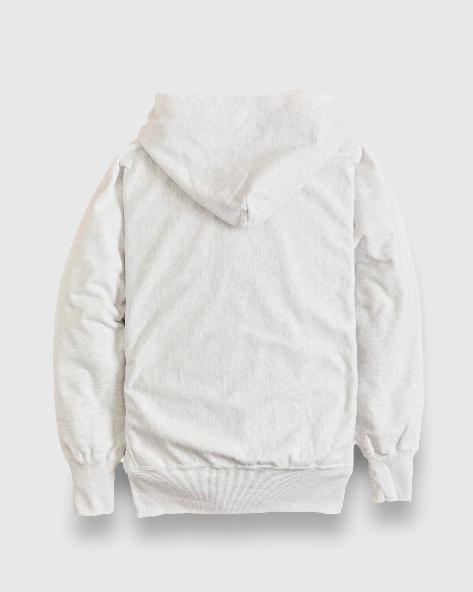 Reverse Weave Heavyweight Pullover Hoodie in Oatmeal - Image 3