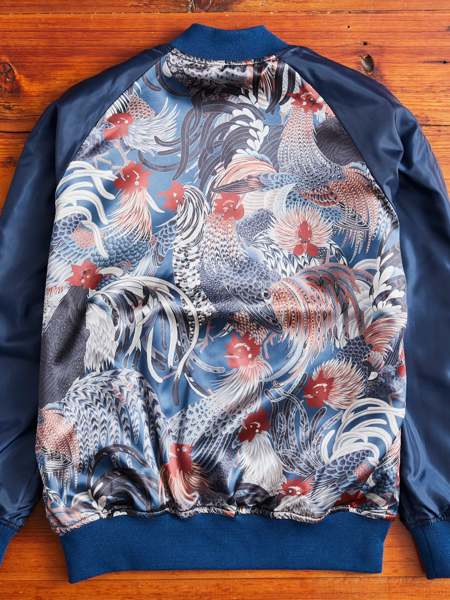 Reversible Souvenir Jacket in Navy - Image 11