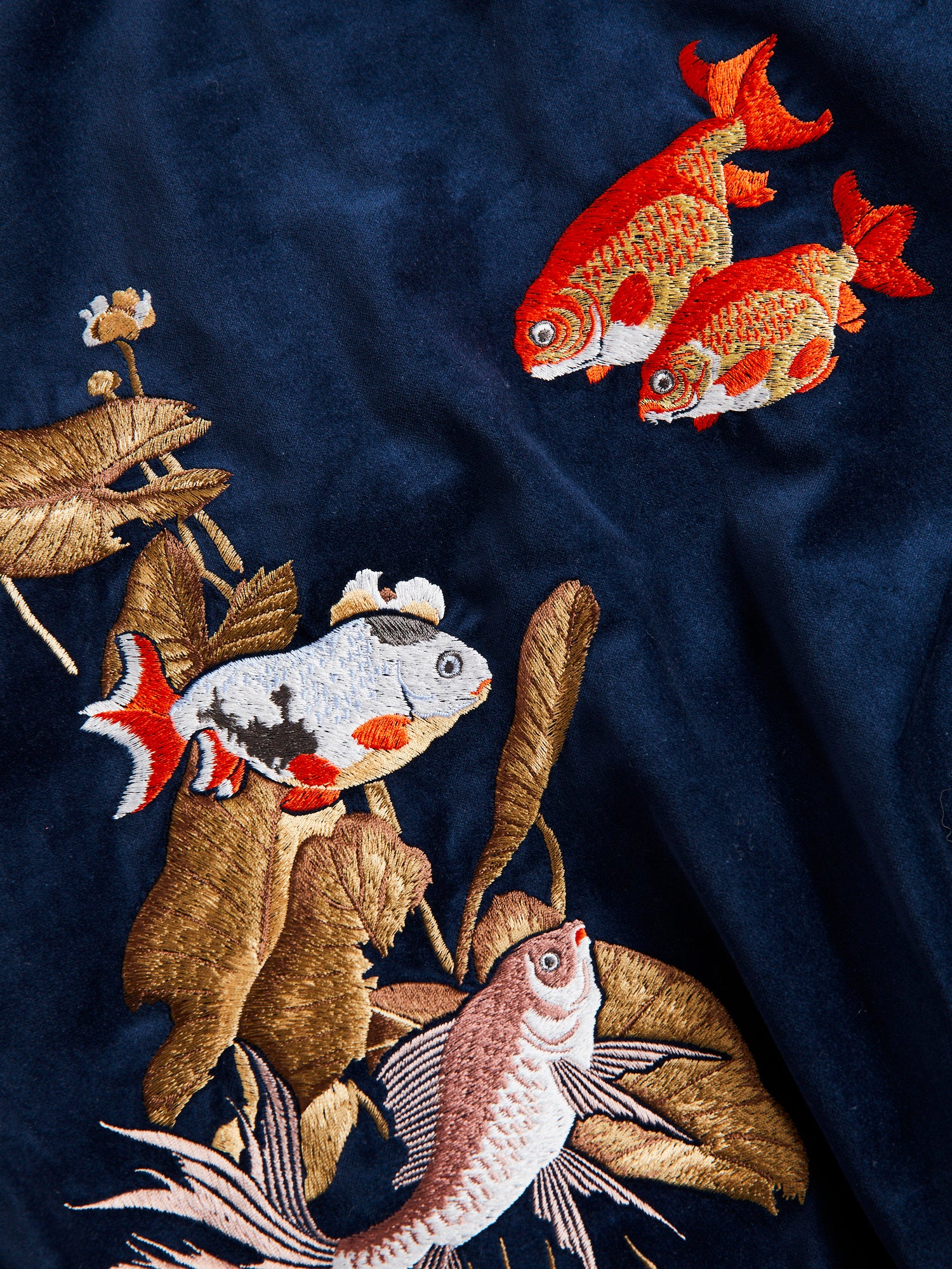 Reversible Souvenir Jacket in Navy - Image 18