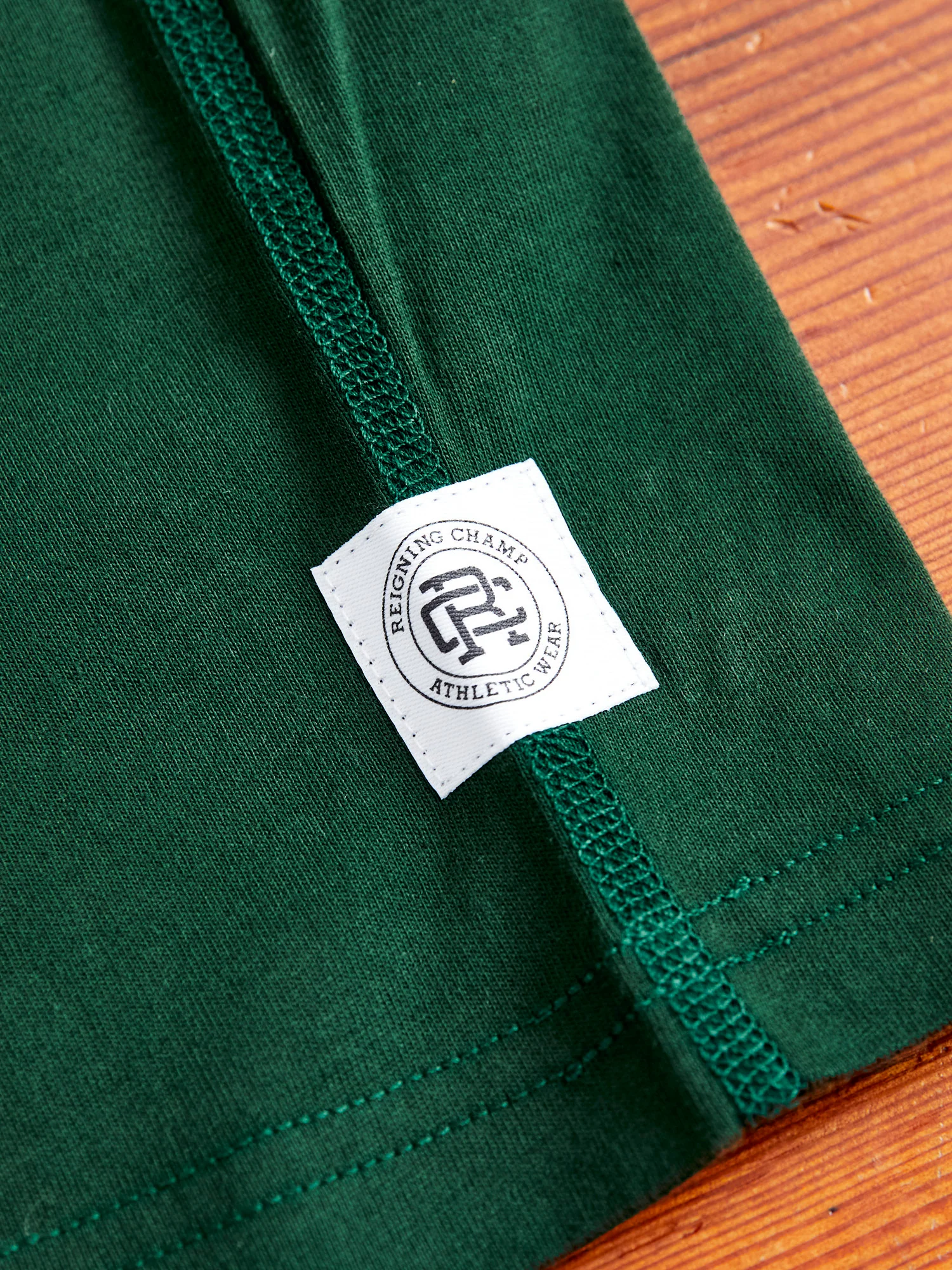 Ringspun Jersey T-Shirt in British Racing Green - Image 5