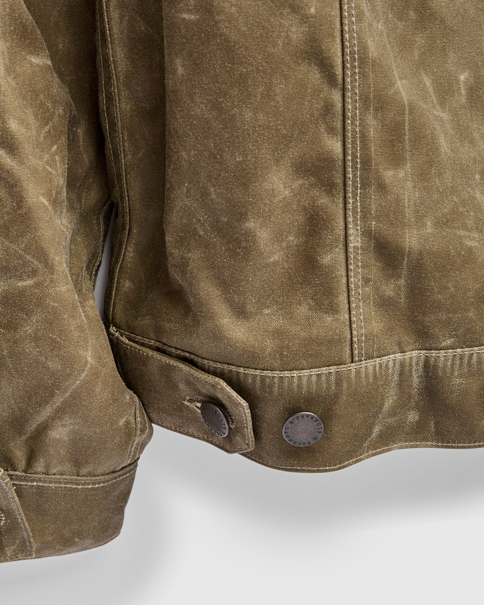 Waxed Canvas Riders Jacket in Tobacco Brown - Image 11