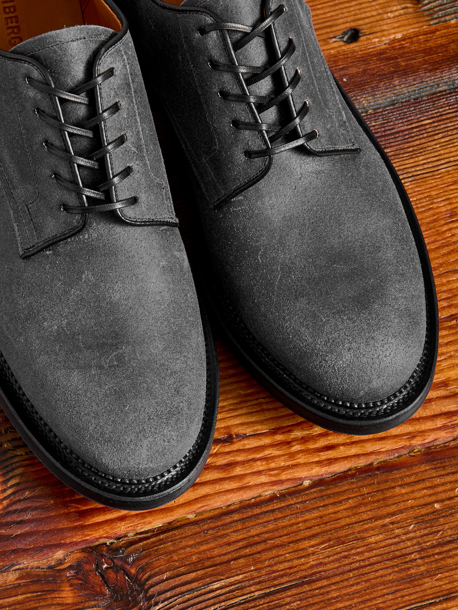 Rockland Blucher 2030 in Charcoal Waxy Commander - Image 4