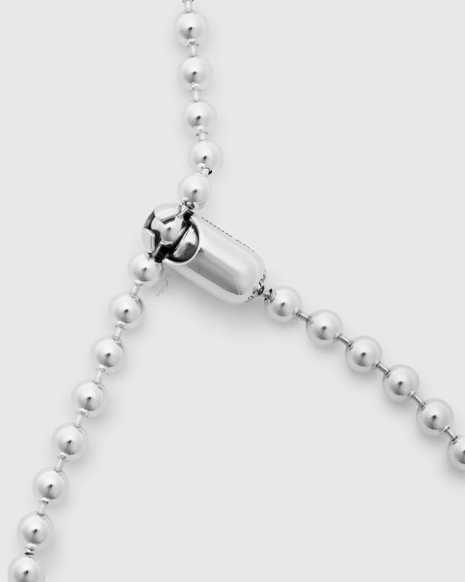 Rosette Poplock Bracelet Size B in Sterling Silver - Image 4