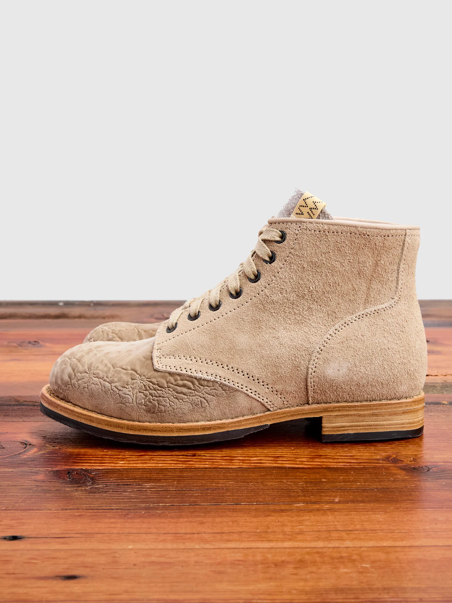 Roughout Brigadier Boots-Folk in Sand - Image 3