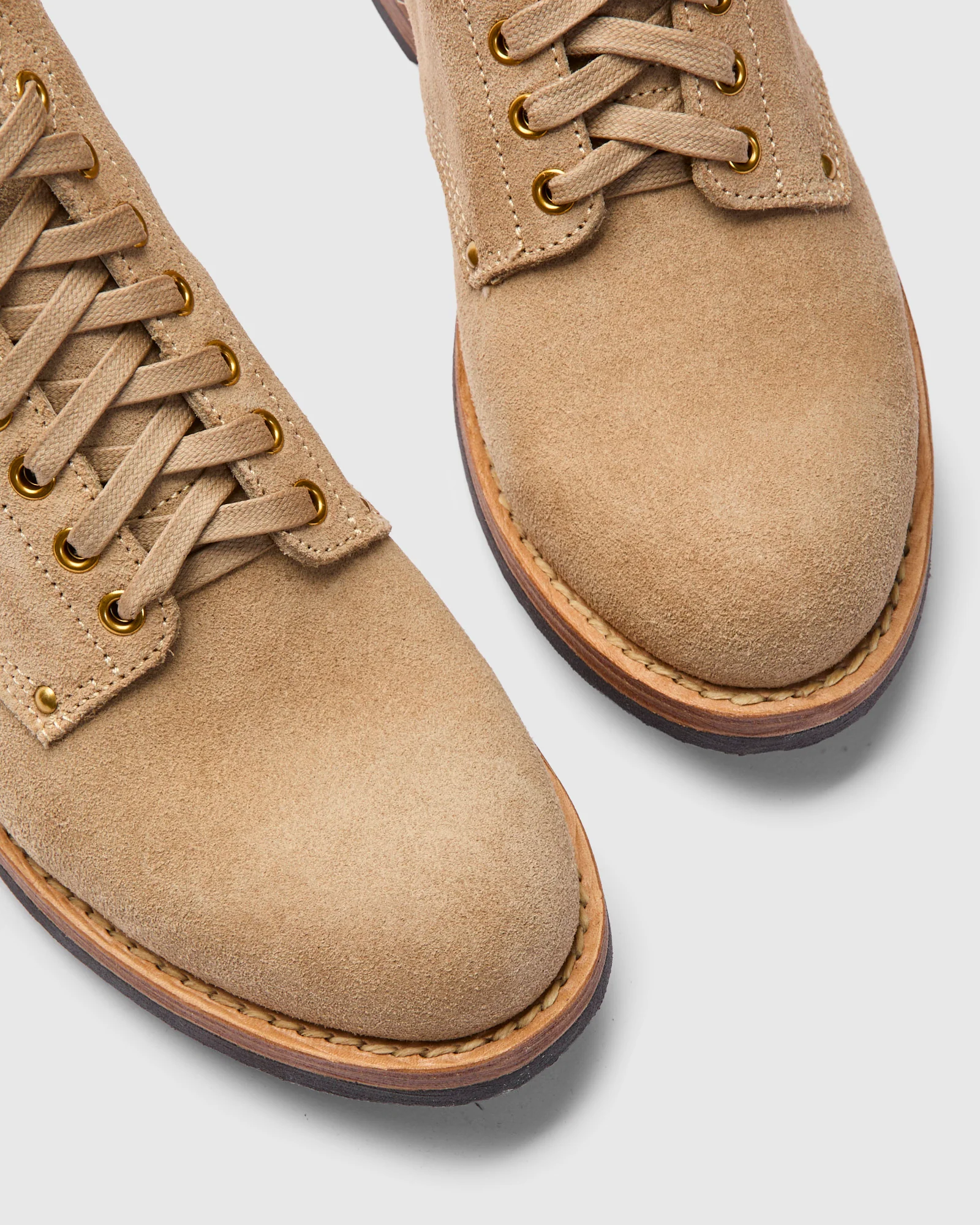 Brigadier Boots-Folk in Sand Suede - Image 7