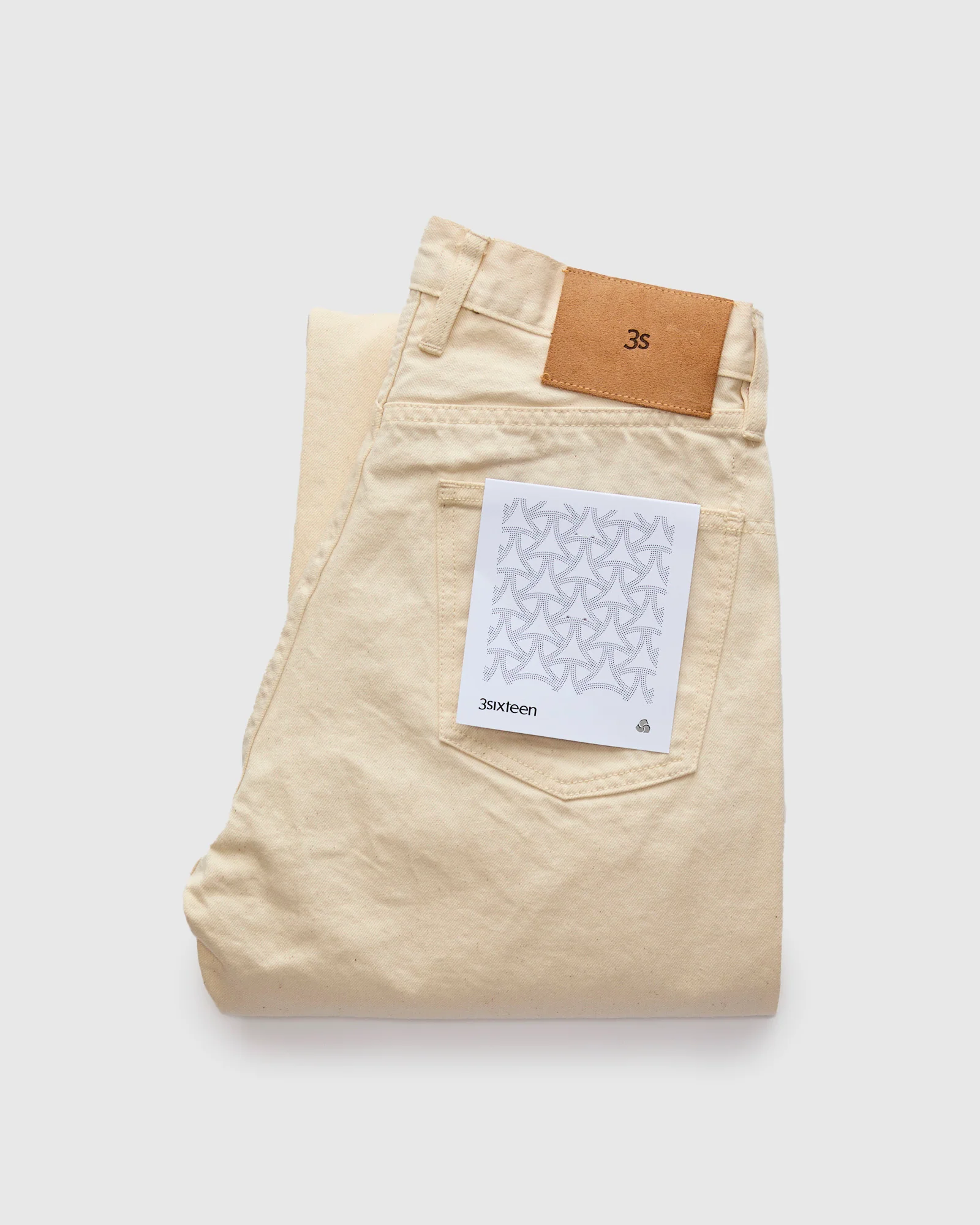 RS-33x 12oz Ecru Selvedge Denim - Relaxed Straight Fit