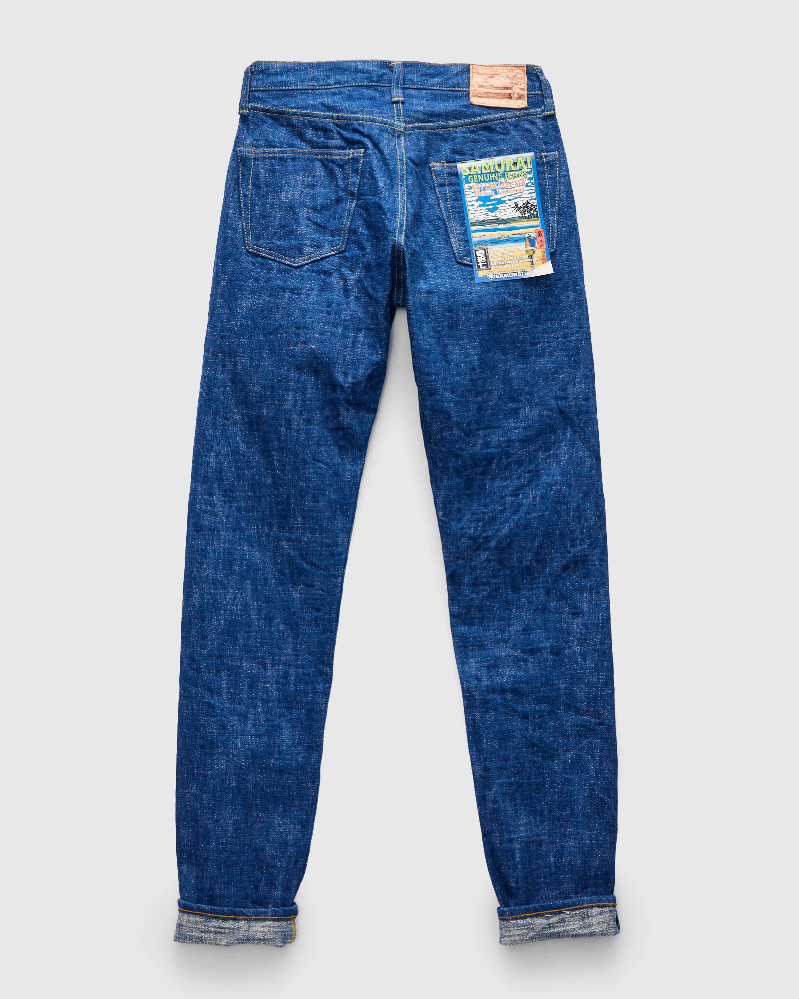S211XX17oz-SLB "Murakumo" 17oz Slub Selvedge Denim - Relaxed Tapered Fit - Image 3