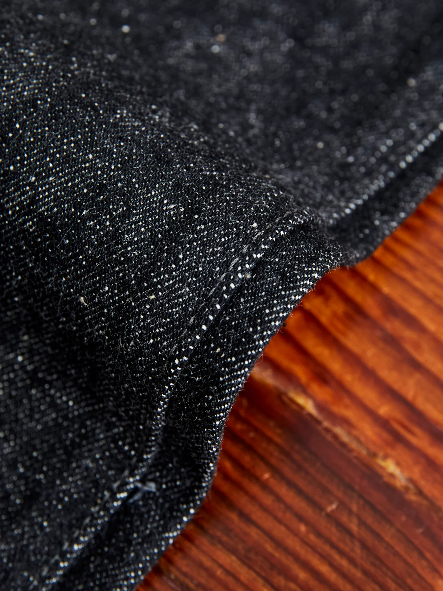 S5000BKII "Zero Black II" 17oz Selvedge Denim - Mid Straight Fit - Image 11