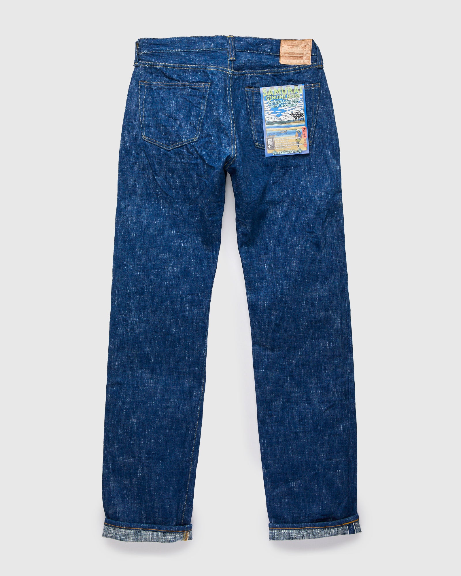 S710XX17oz-SLB "Murakumo" 17oz Slub Selvedge Denim - Slim Straight Fit - Image 3