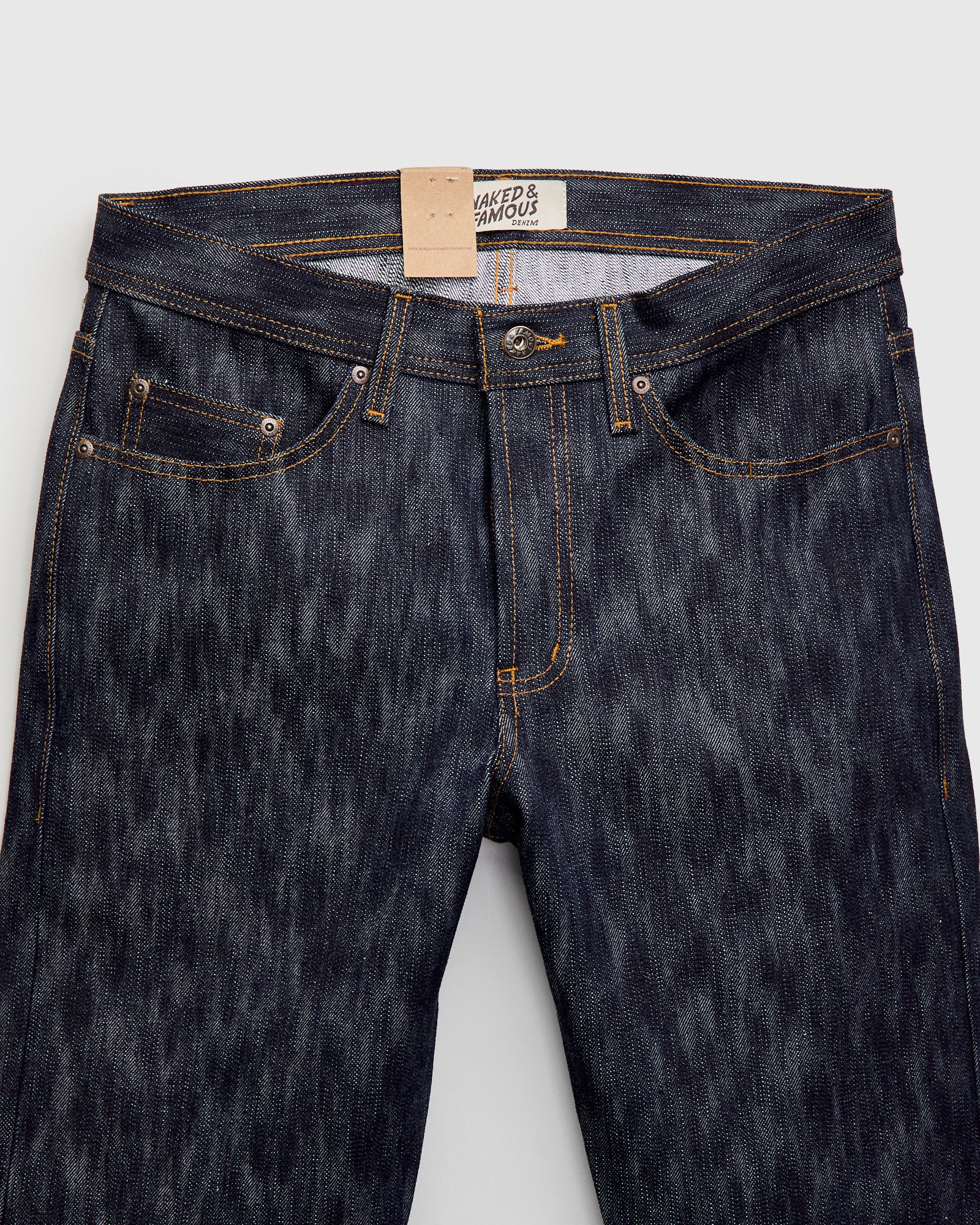 "Sakura Slub" 16.5oz Slub Selvedge Denim - Weird Guy Fit - Image 6