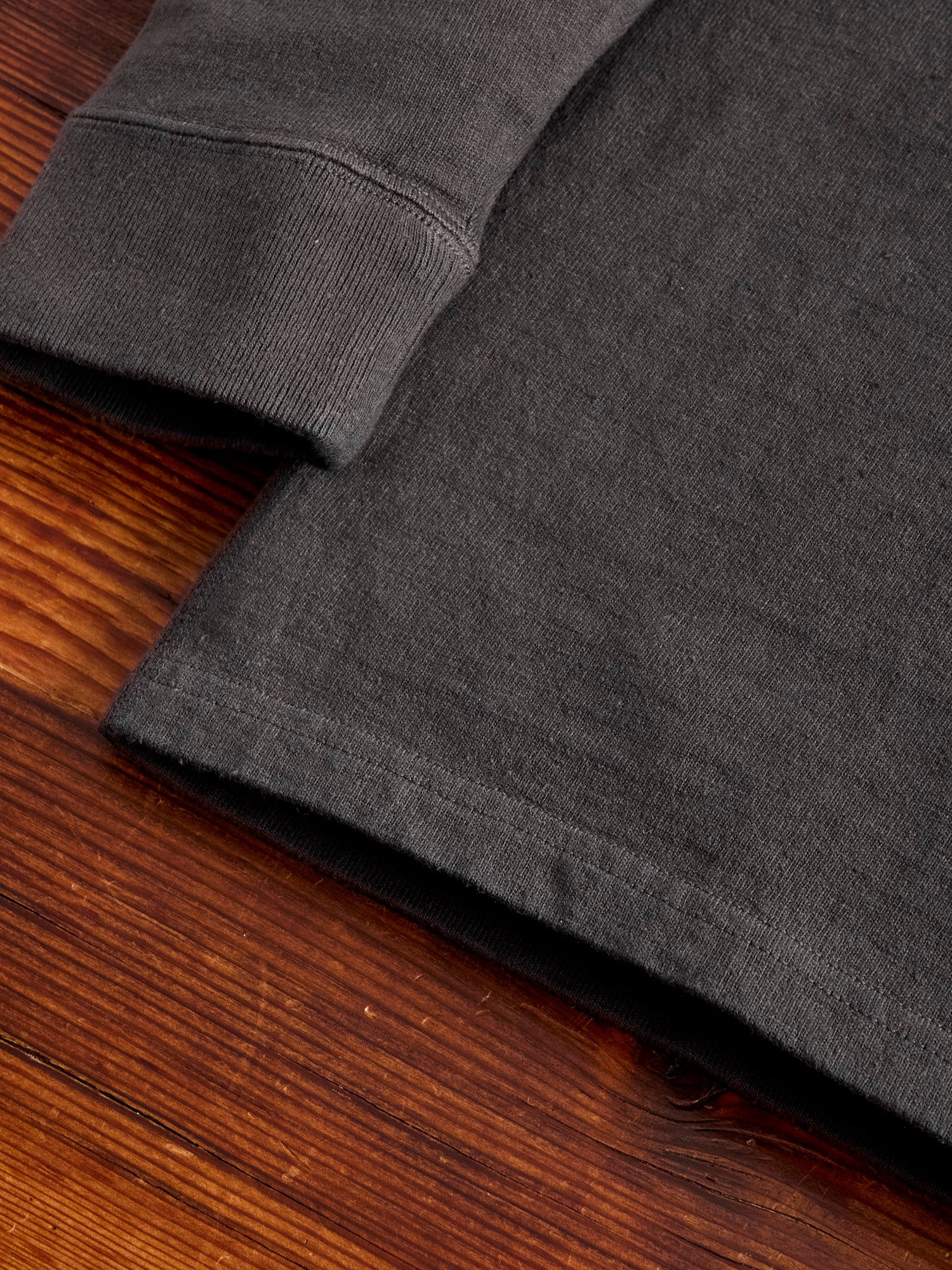 "Samurai Cotton Project" Long Sleeve T-Shirt in Kuromame - Image 6