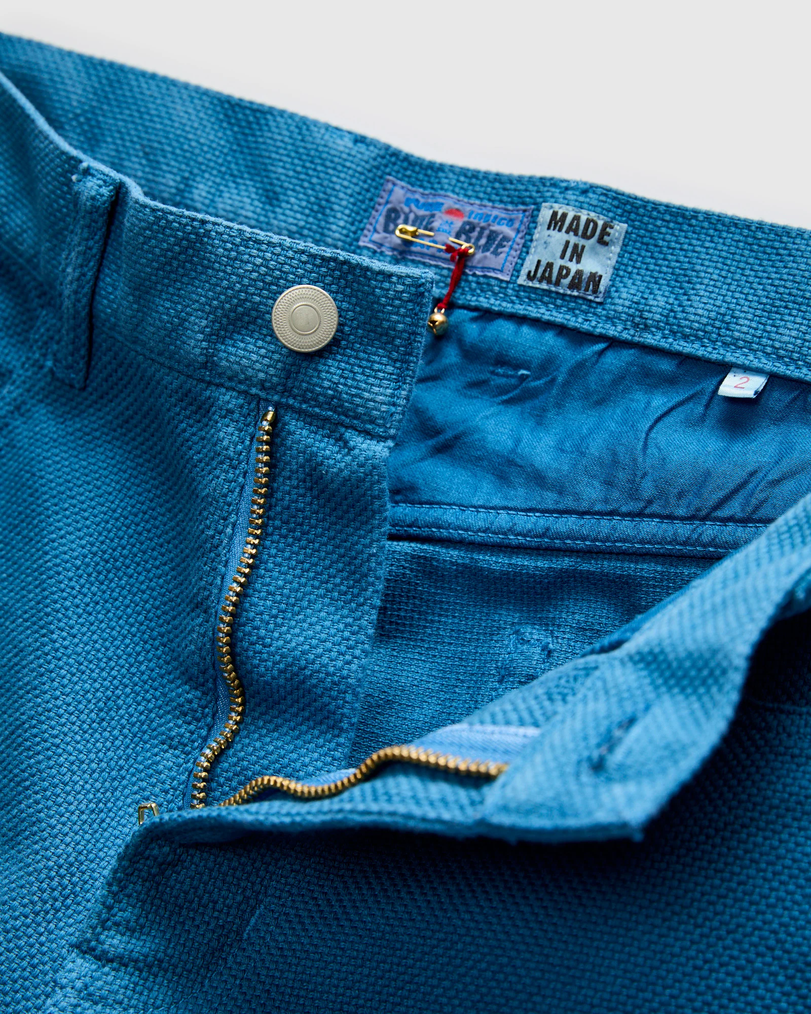 Sashiko Jeans in Blue Indigo - Image 6