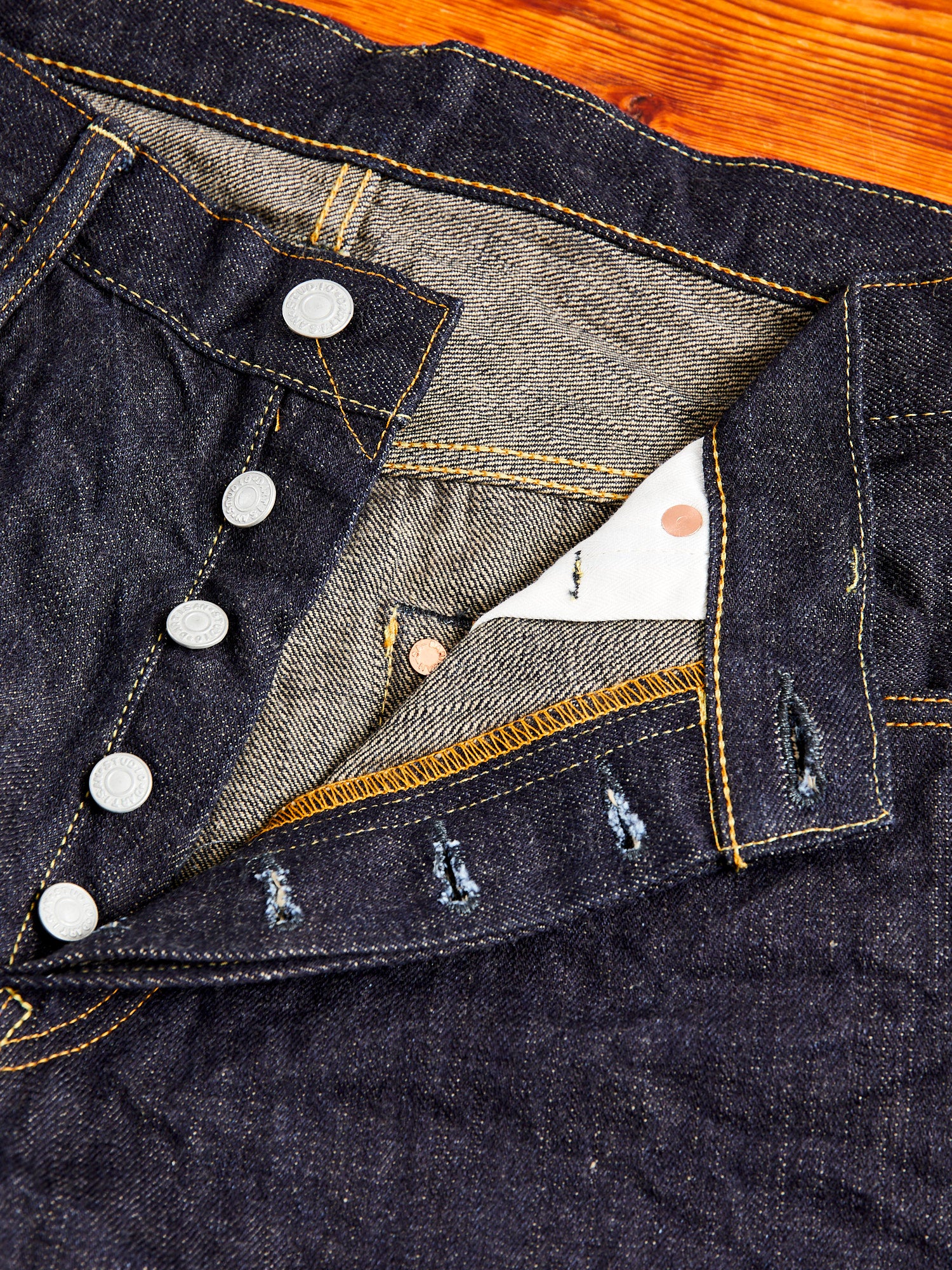 SD-909S "G3" 14oz Selvedge Denim - High Tapered Fit - Image 7