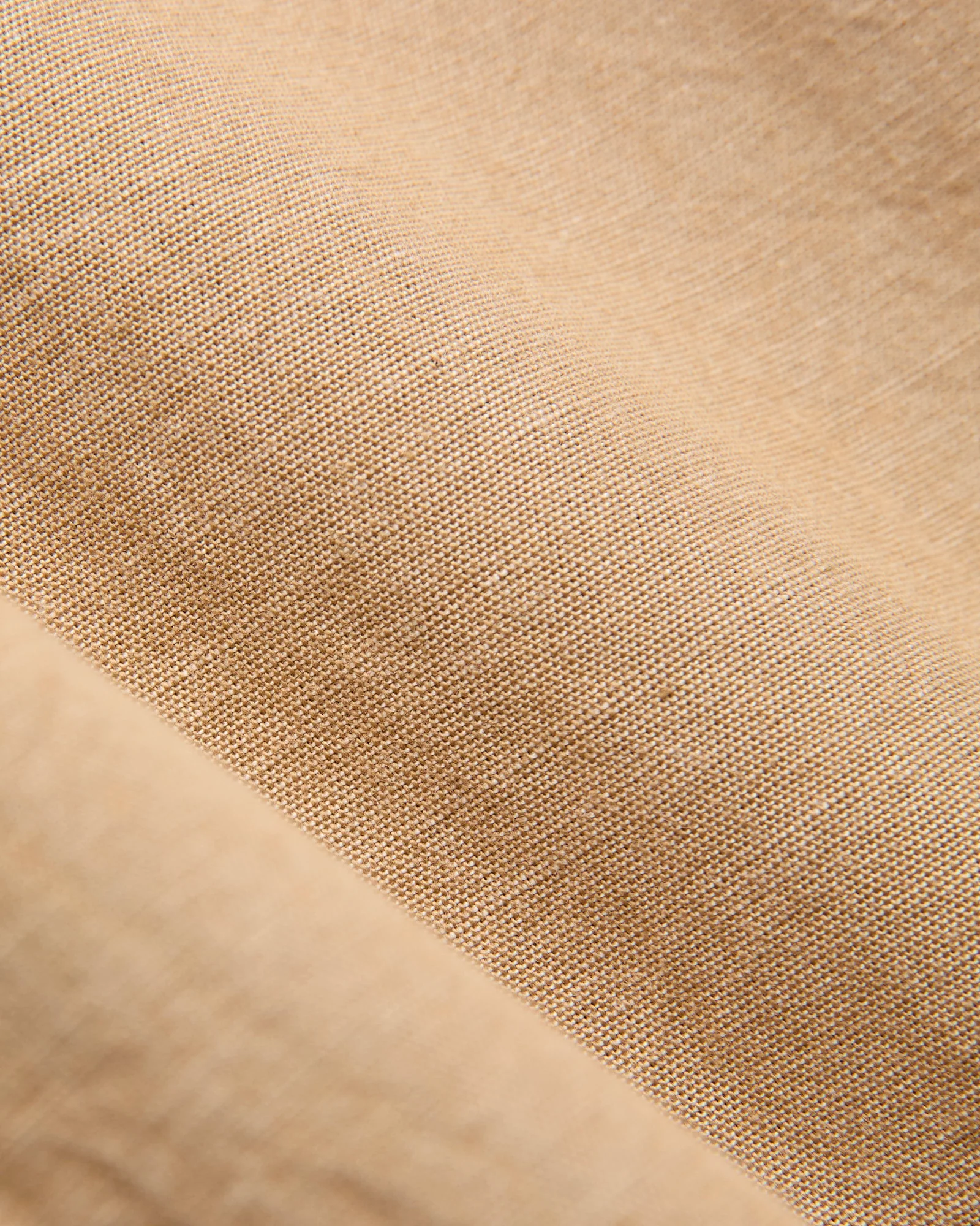 Selvedge Chambray Workshirt in Beige - Image 8