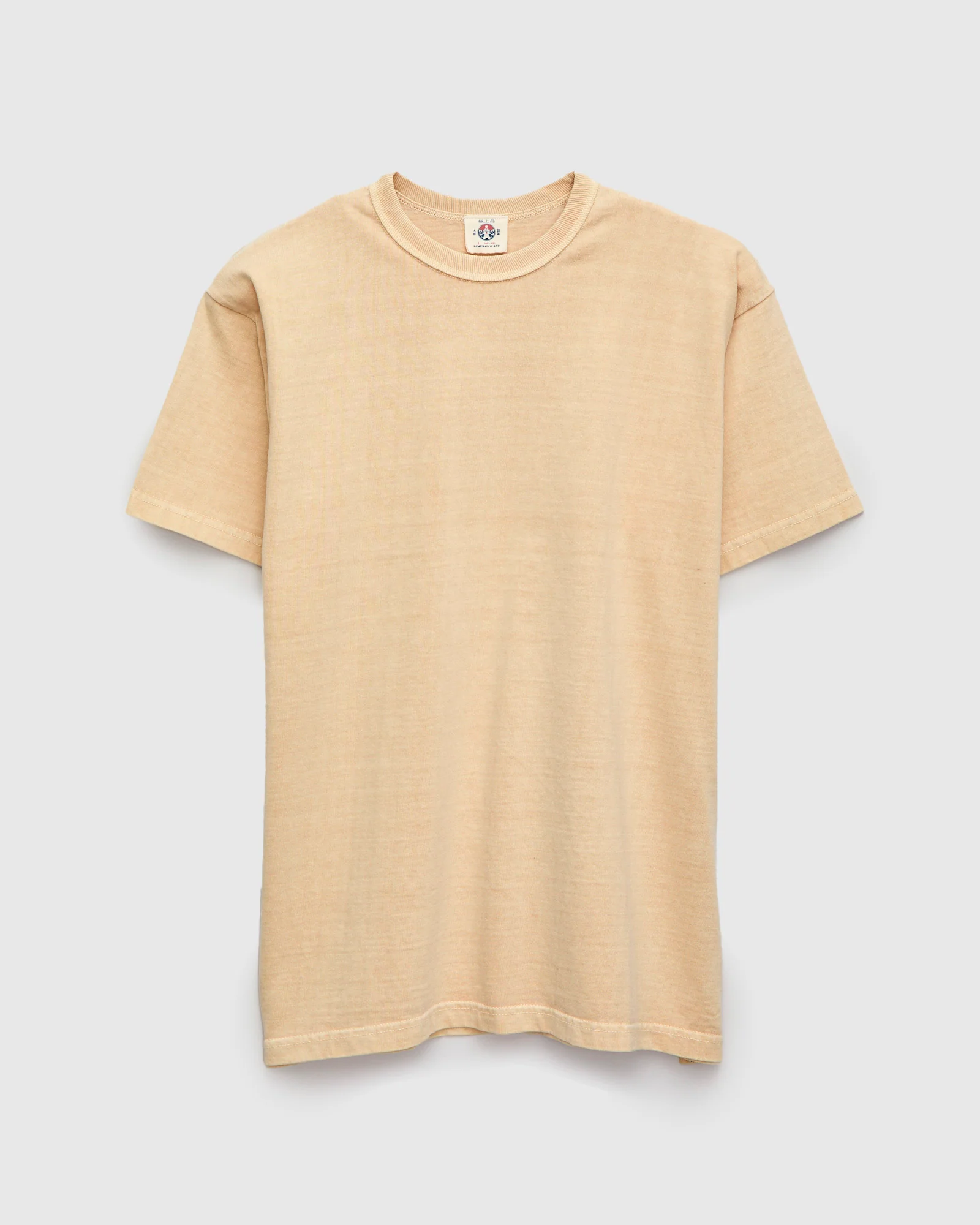 Heavyweight Solid T-Shirt in Shibuki Chestnut