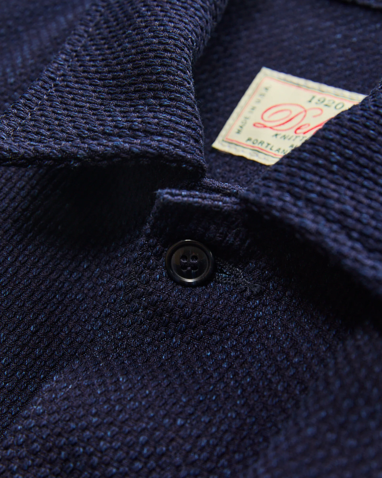 Skyline Overshirt in Indigo Sashiko - Image 4