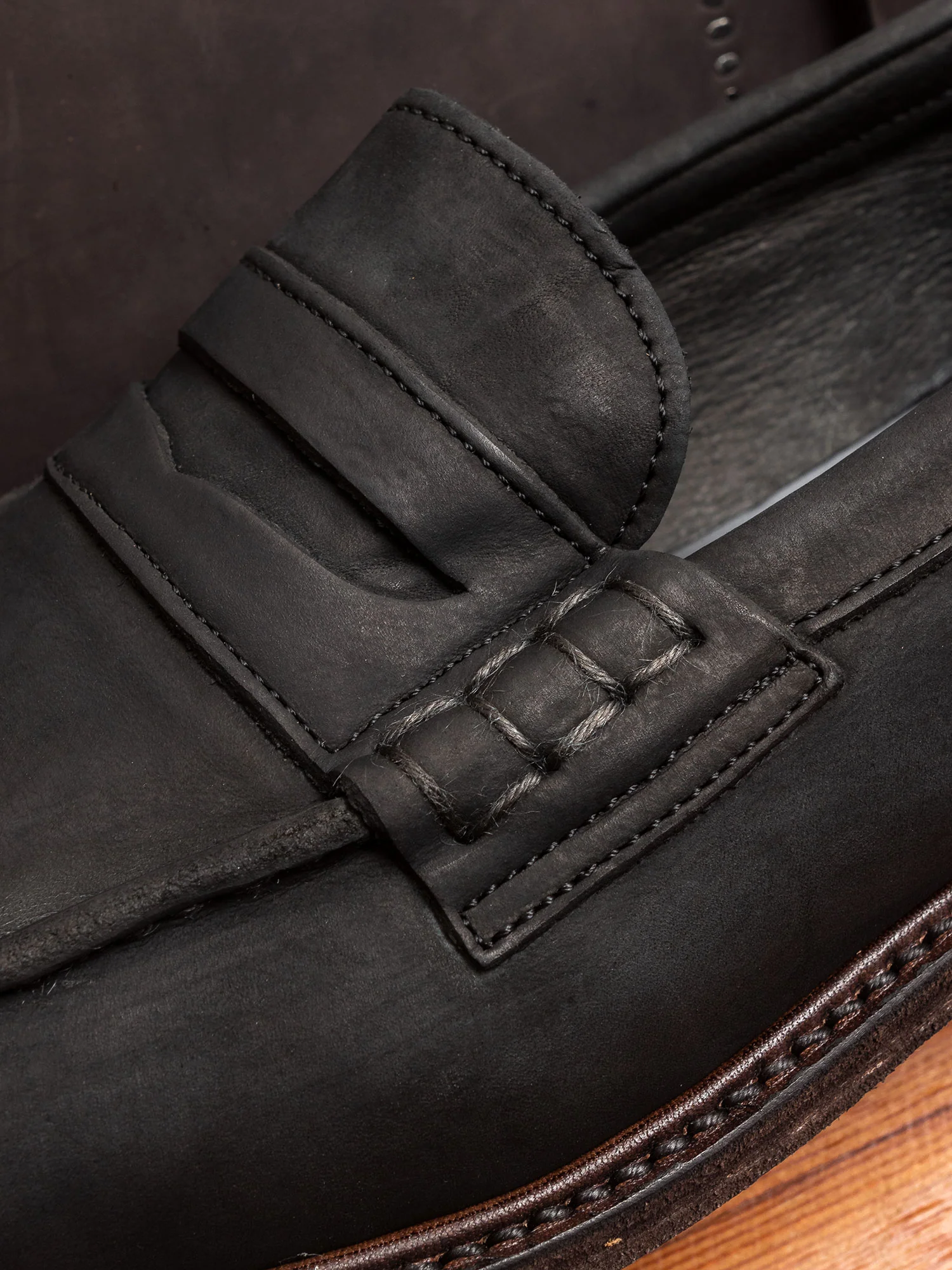 Slouchy Loafers in Black - Image 5