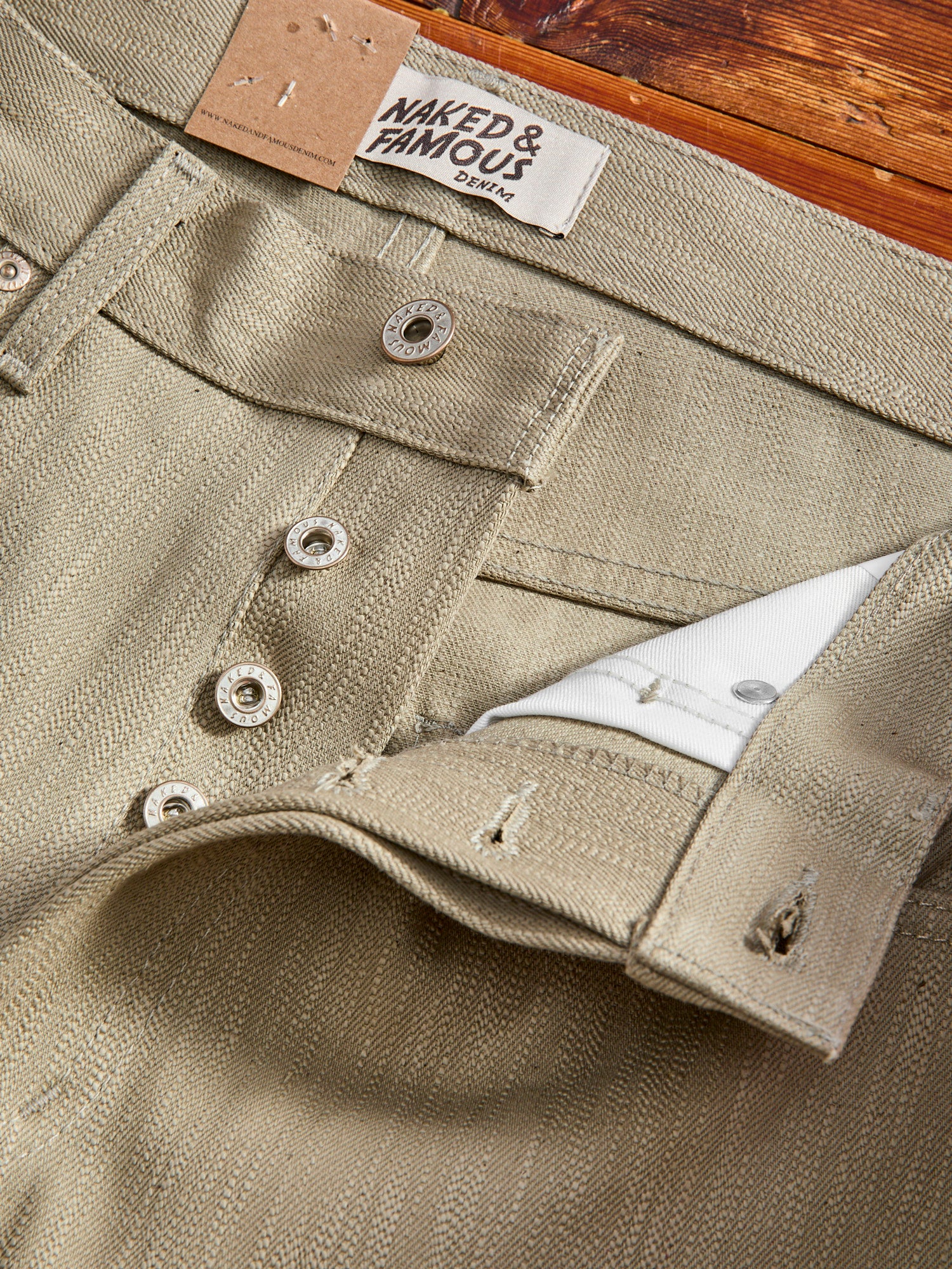 "Smokey Cotton Slub" 16oz Selvedge Denim - Easy Guy Fit - Image 9