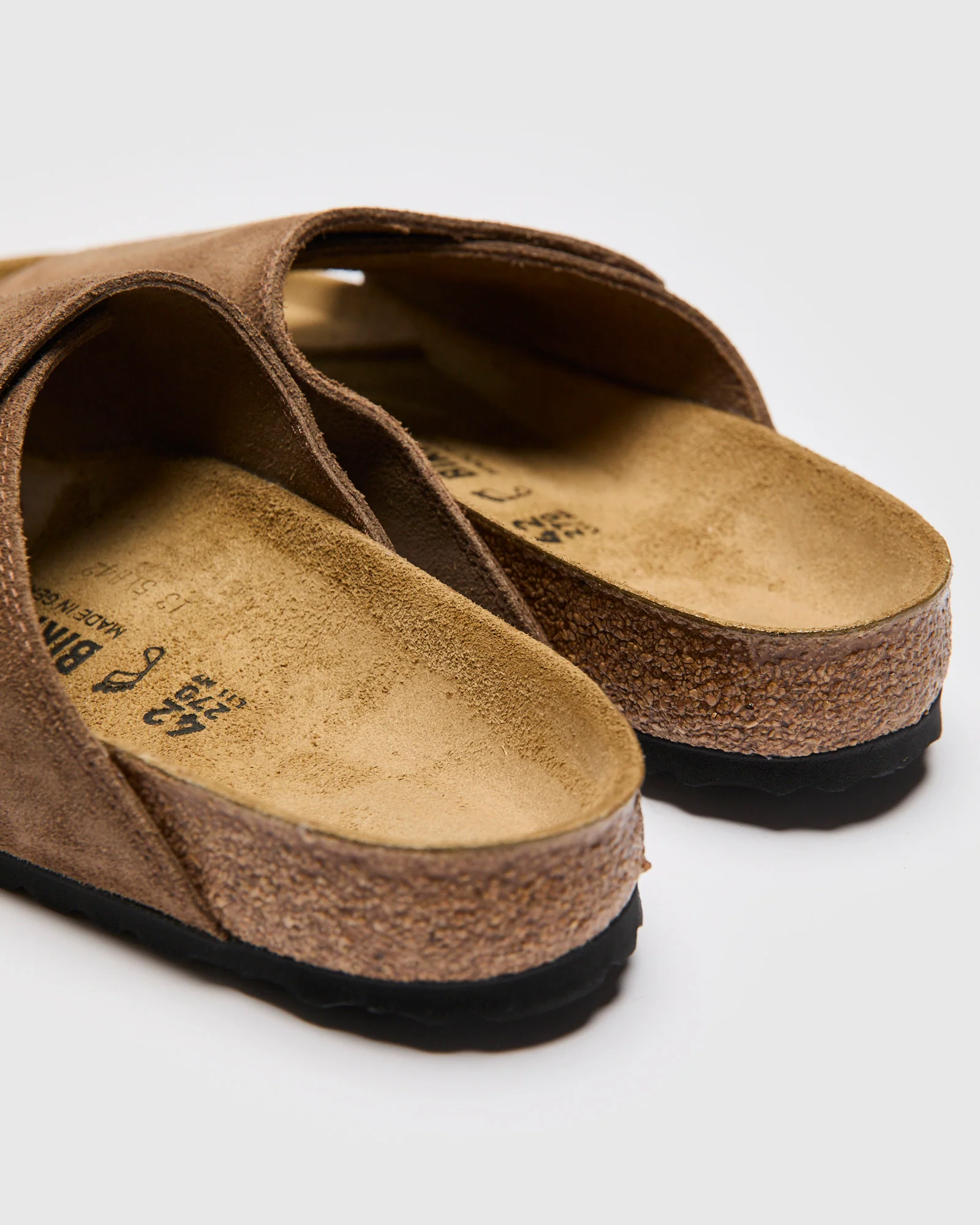 Solana Sandal in Dark Tea Suede - Image 7