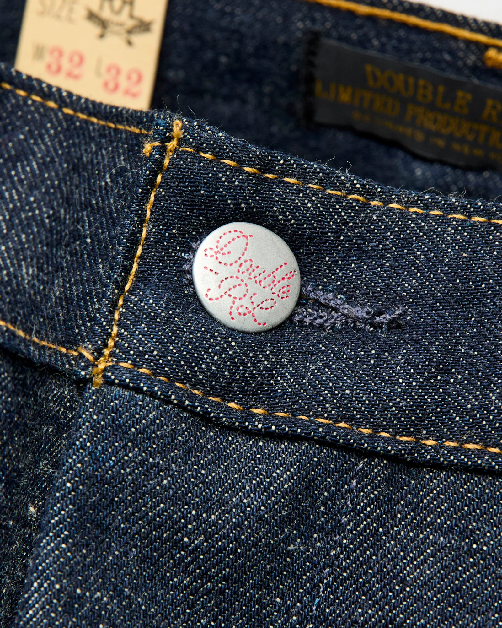 "Somerset" 14.25oz Roughout Selvedge Denim - High Slim Fit - Image 6