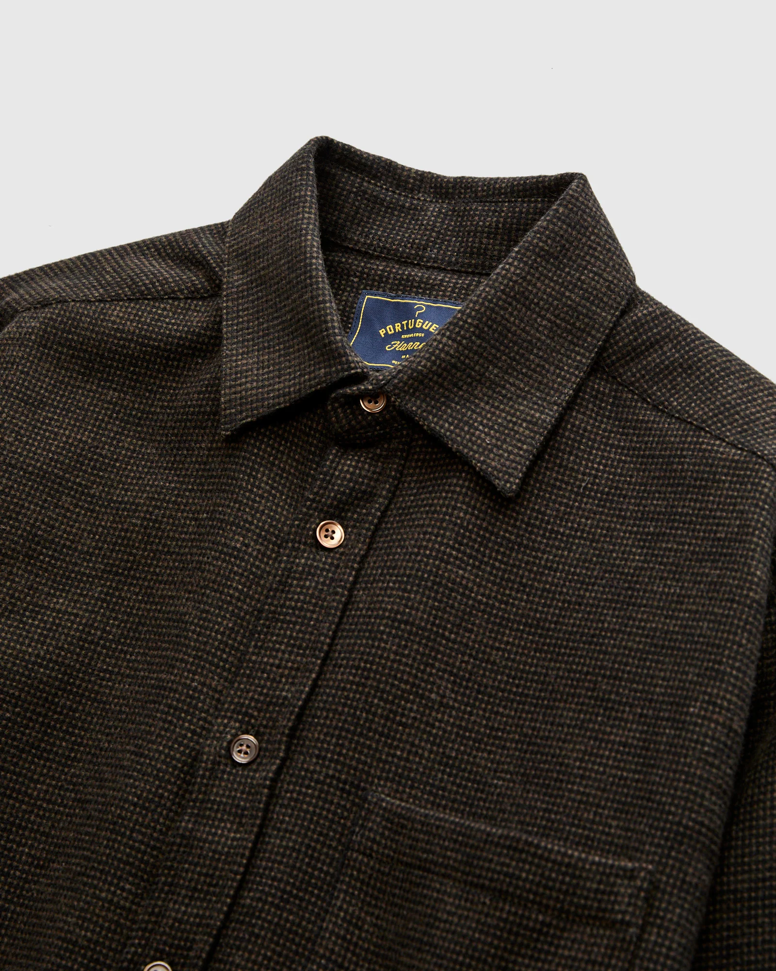 Sounds Button-Up Shirt in Brown - Image 4