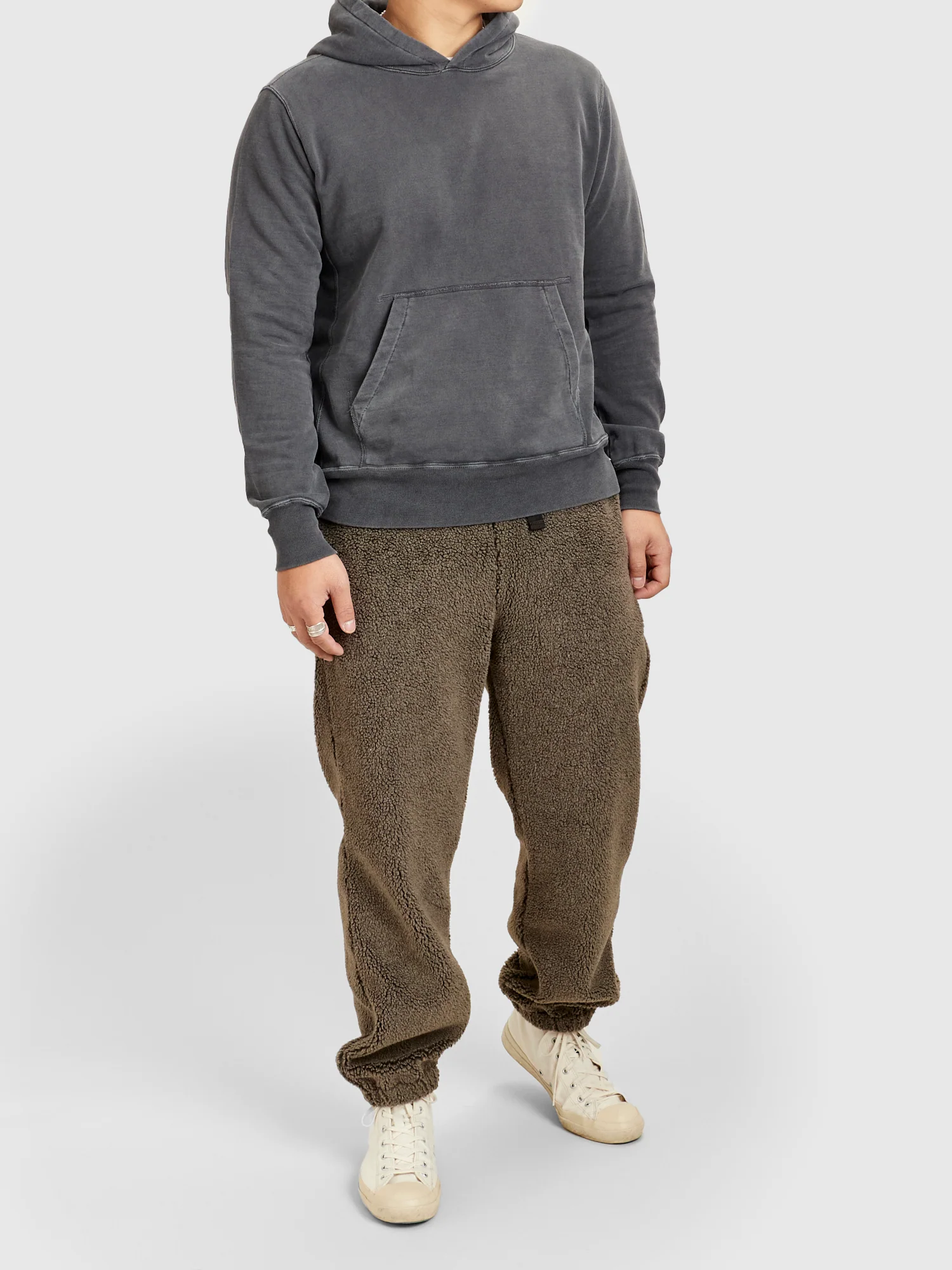 Special Finish Pullover Hoodie in Black - Image 9