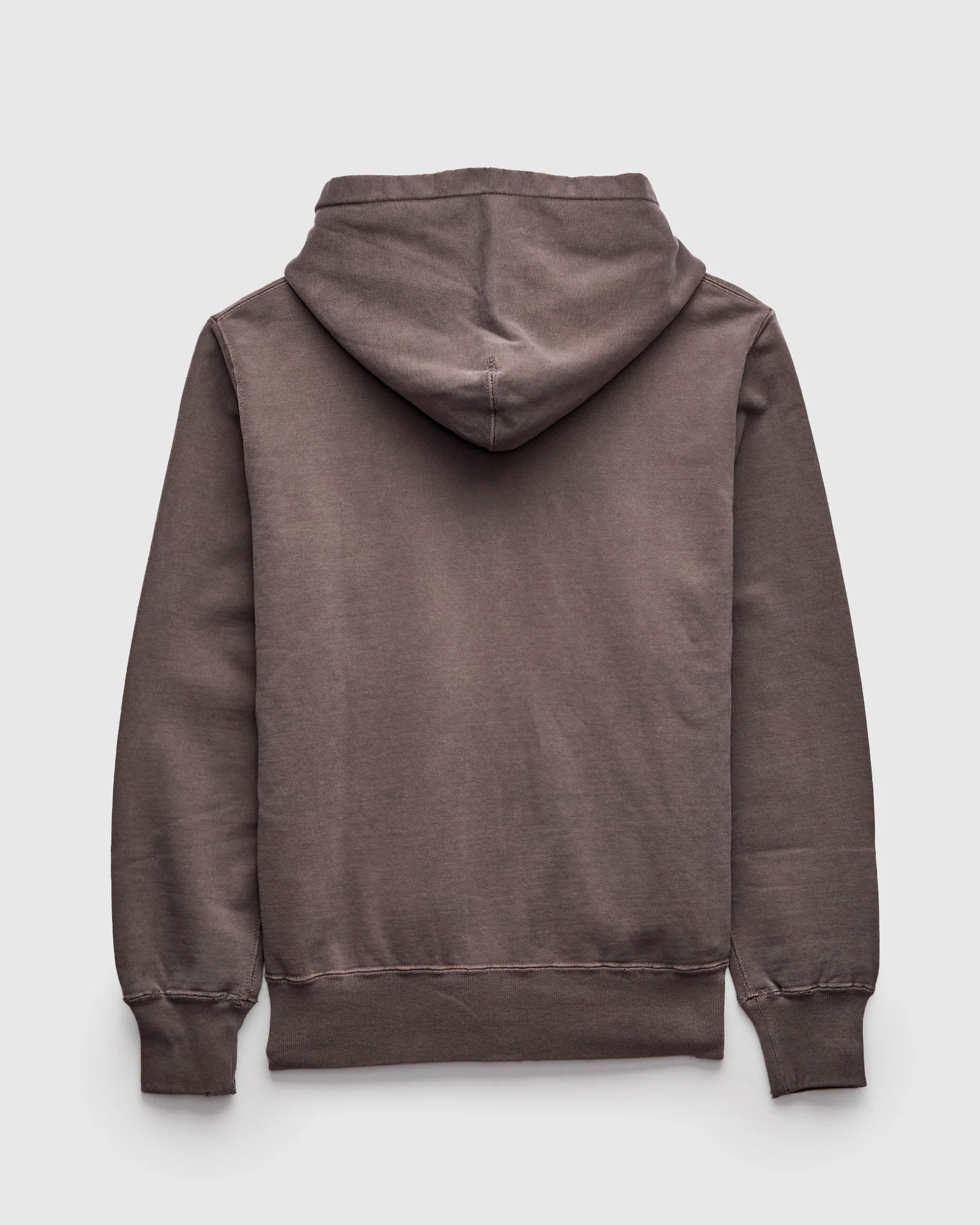 Special Finish Zip Hoodie in Brown - Image 2