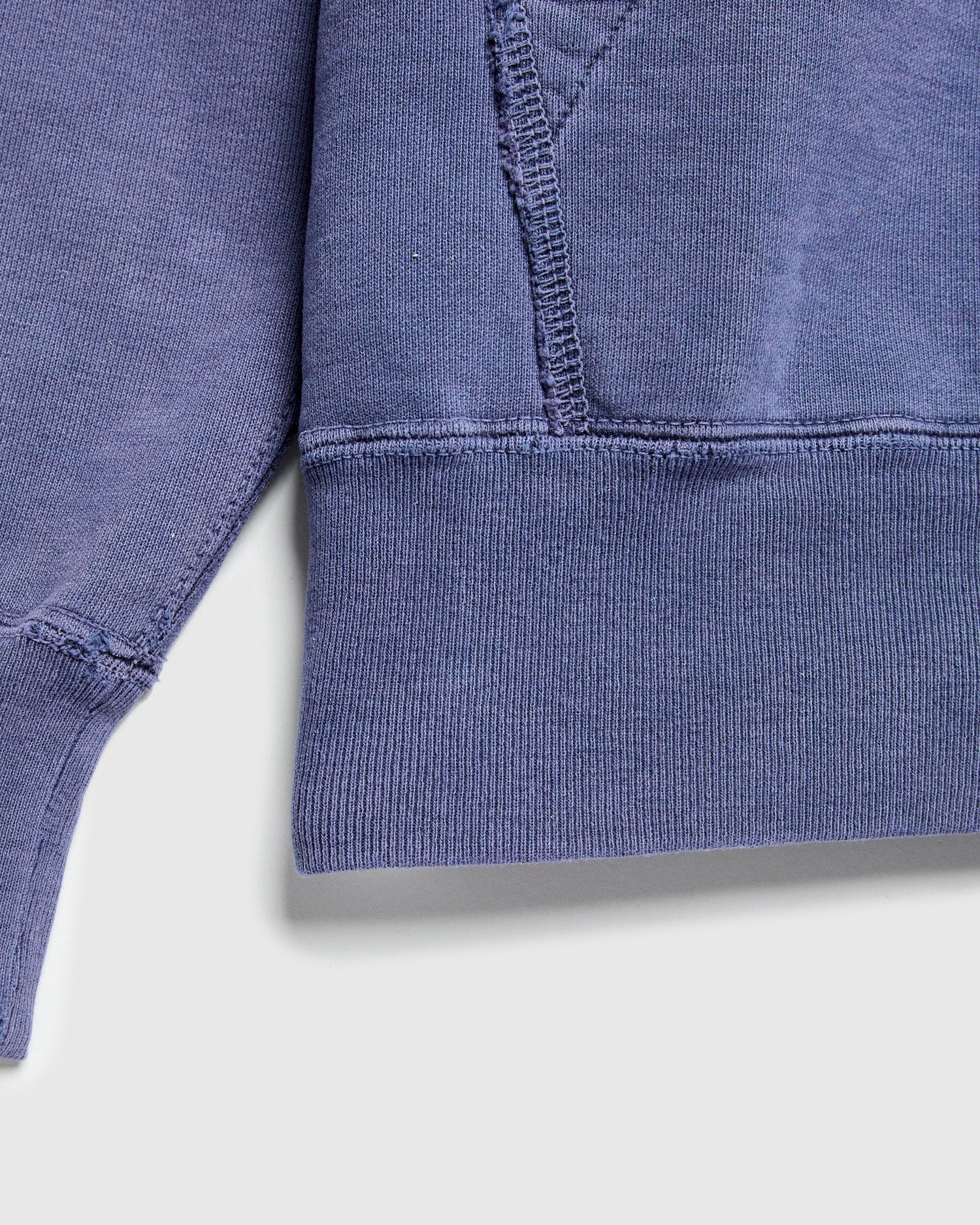 Special Finish Zip Hoodie in Navy - Image 6