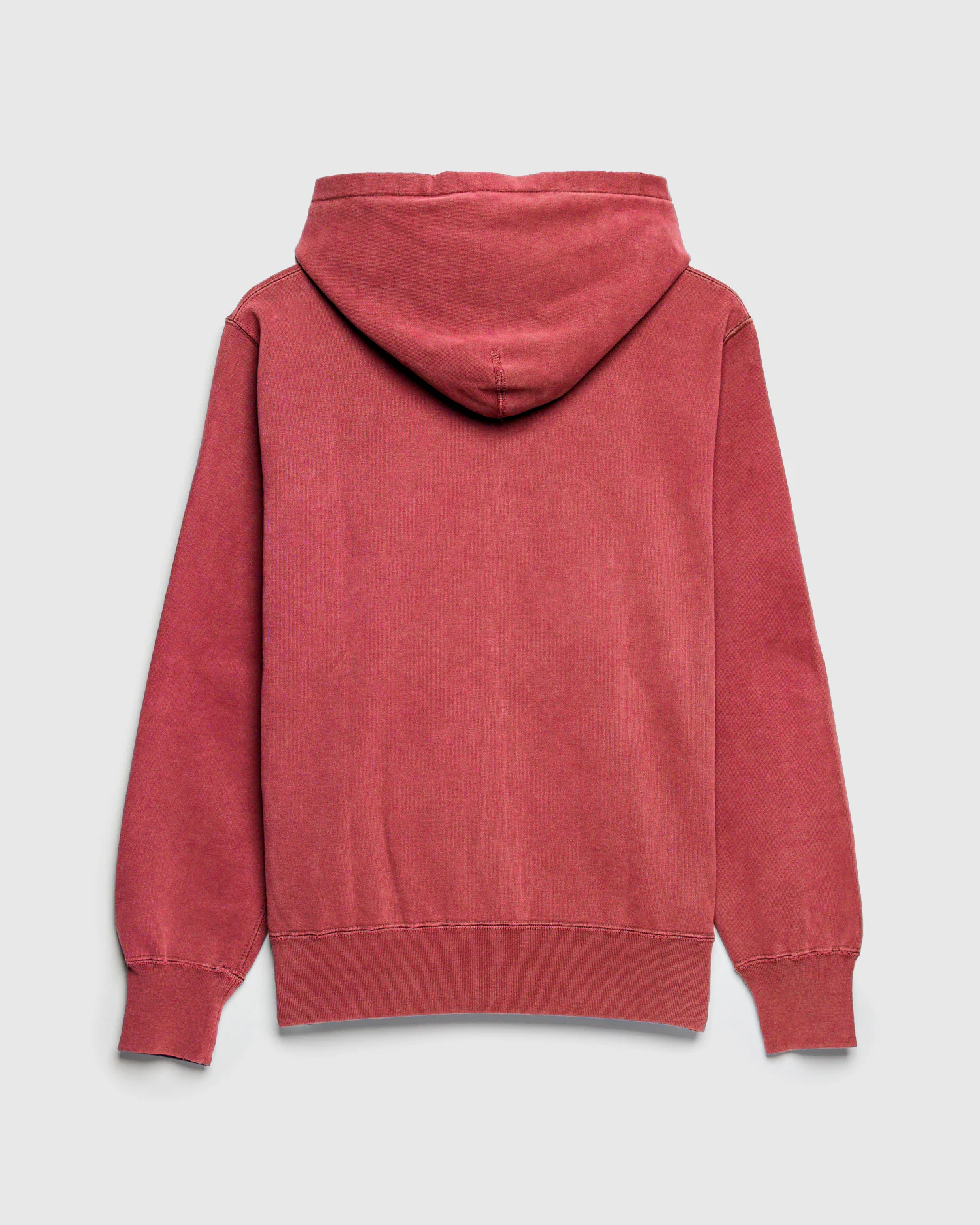 Special Finish Zip Hoodie in Red - Image 2
