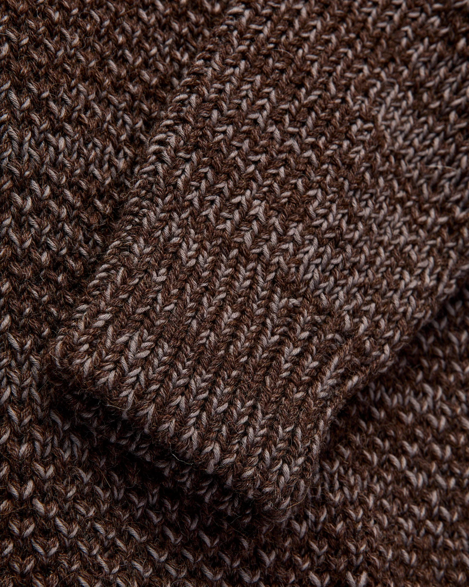 Spencer Thermal in Brown Alpaca/Walnut Cotton - Image 6
