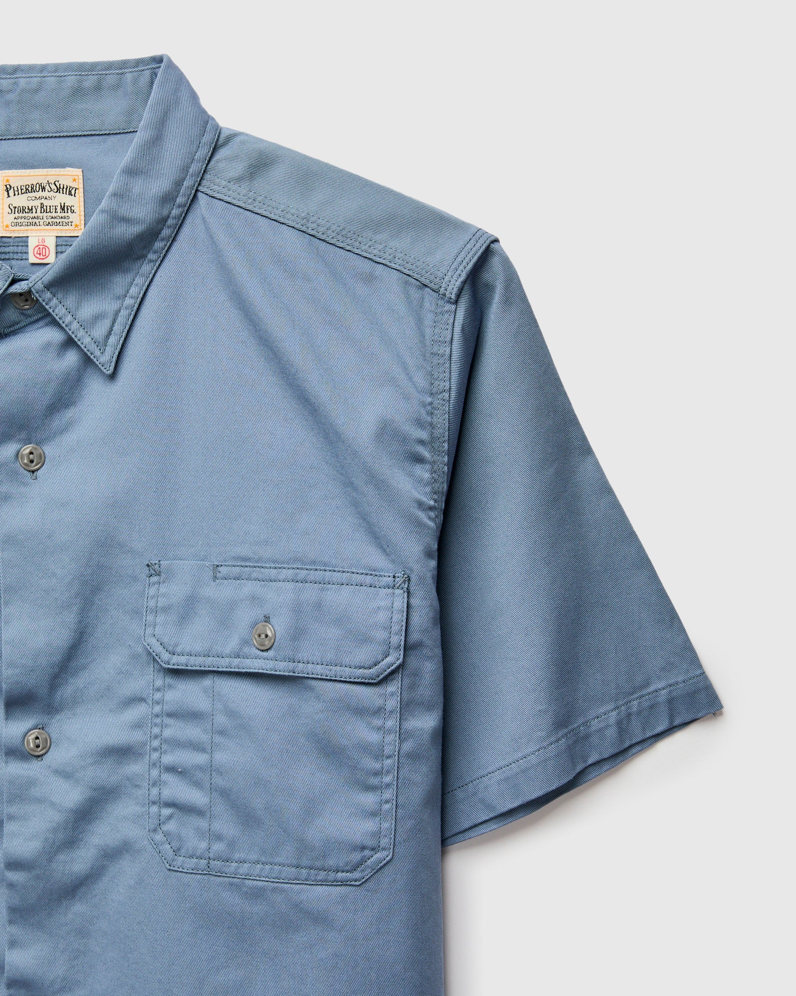 SS Garage Shirt in Sax - Image 4