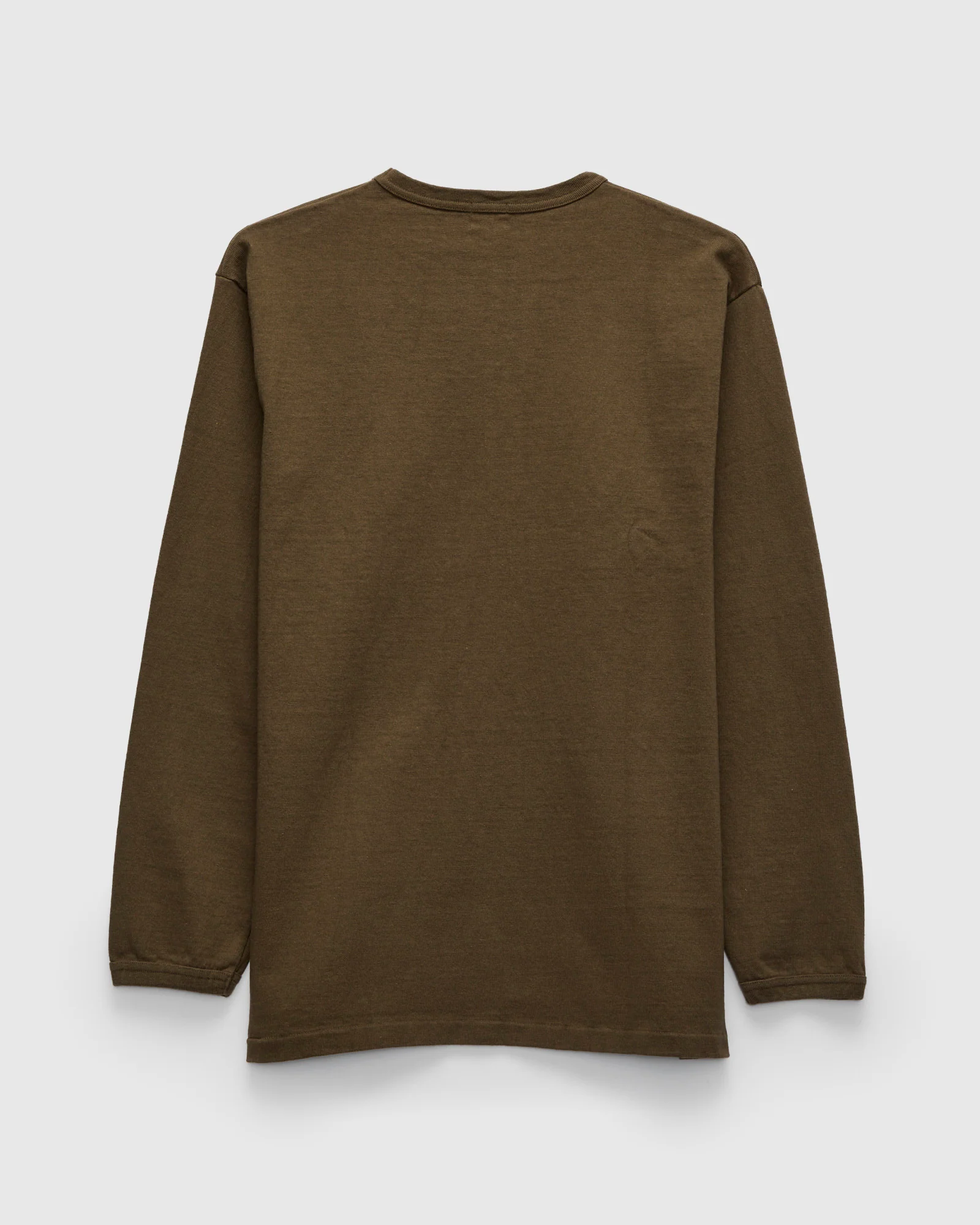 Stand Wheeler Longsleeve T-Shirt in Khaki - Image 3