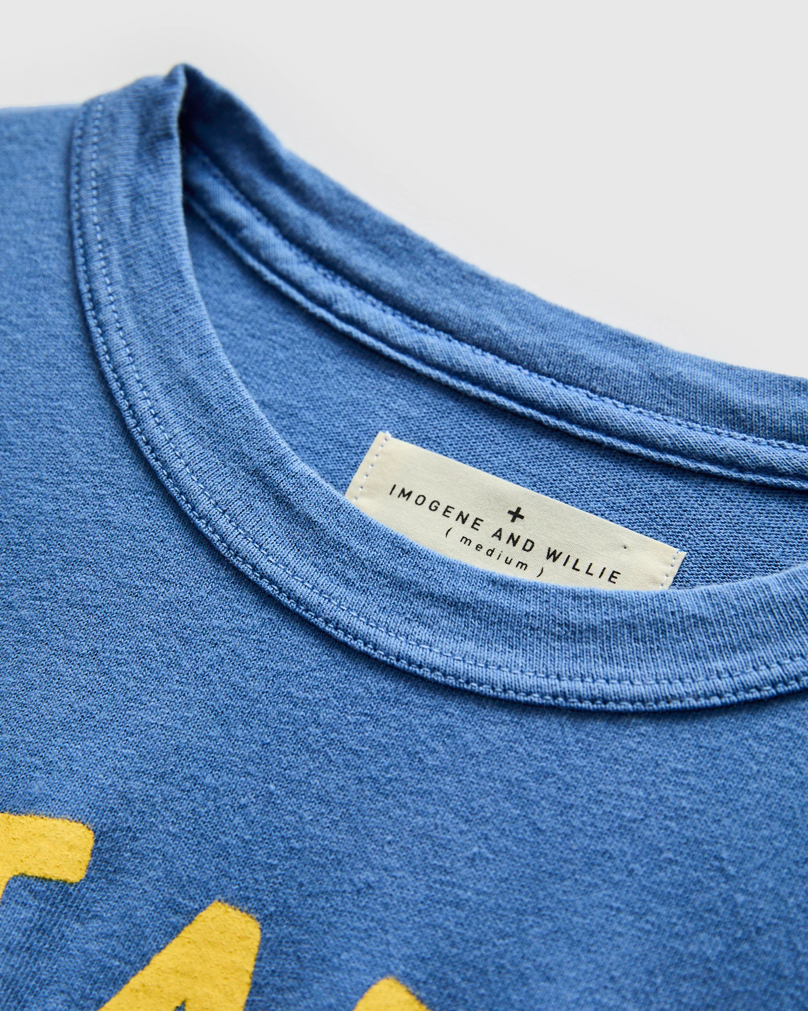 "State" T-Shirt in Blue - Image 5