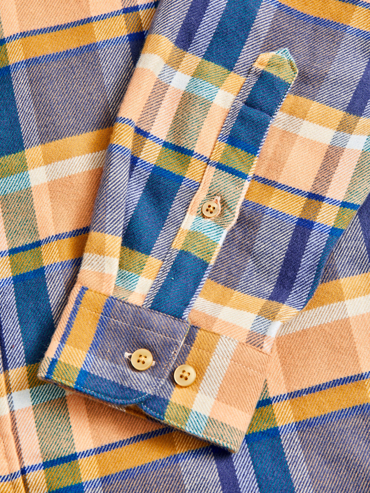 Sussu Button-Up Shirt in Tan - Image 5