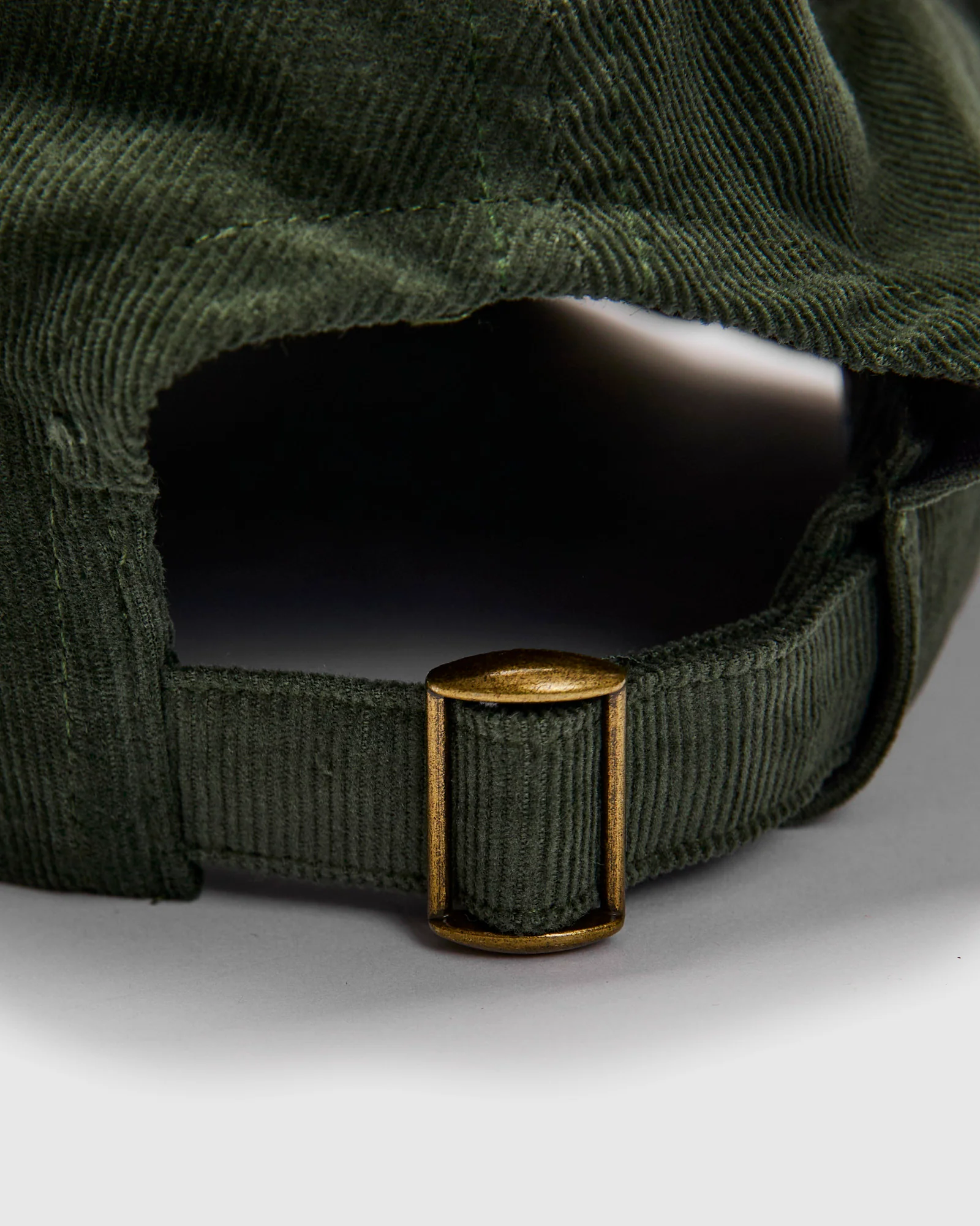 Swan Logo Corduroy Cap in Forest - Image 5