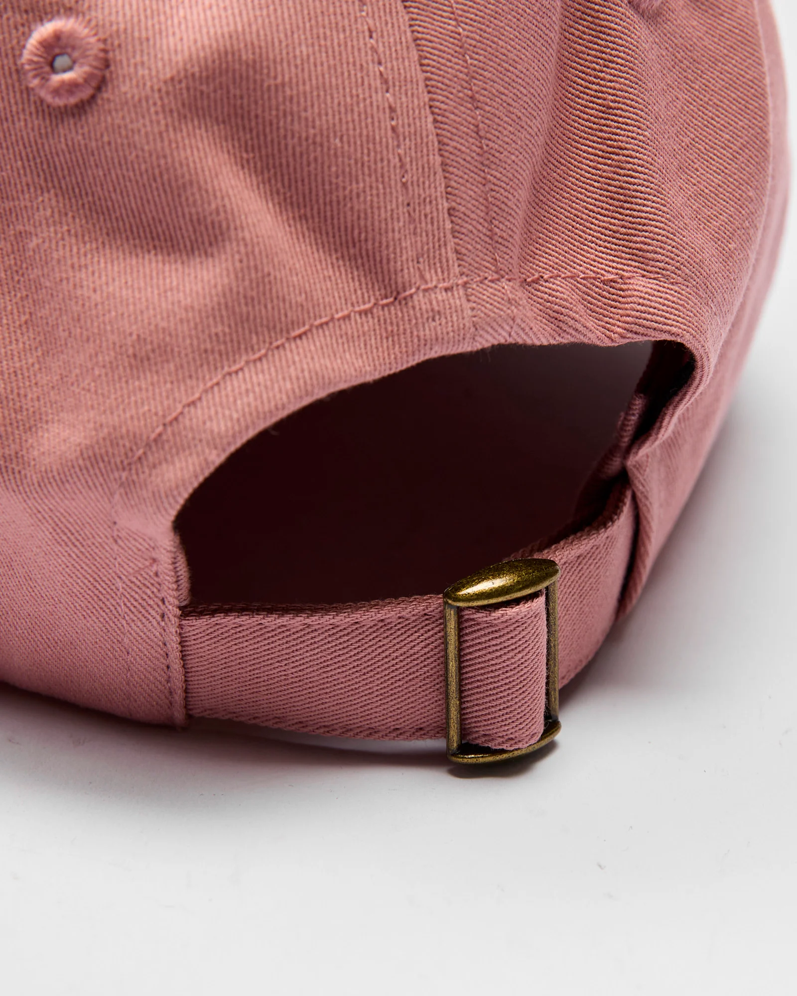 Swan Logo Cotton Twill Cap in Rosewood Nature - Image 5