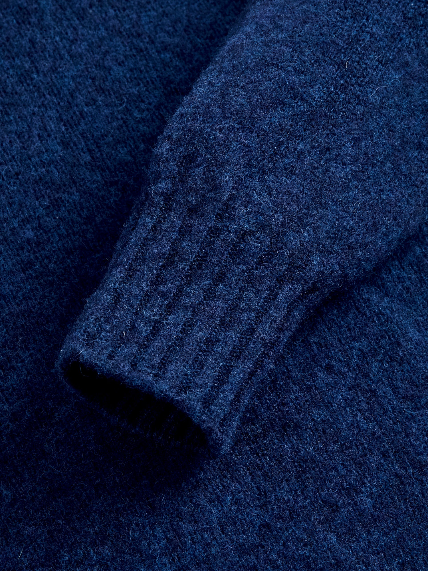 "Sylvester" Wool Turtleneck Sweater in Magic Blue - Image 5
