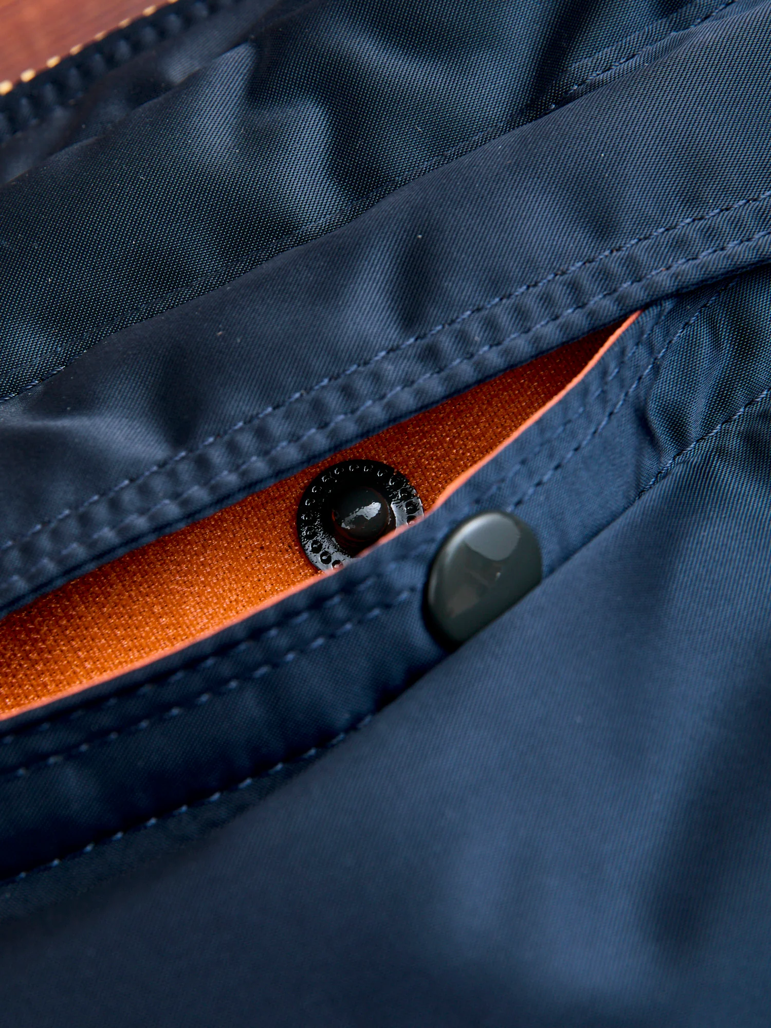 "Tanker" 2-Way Briefcase in Iron Blue - Image 6