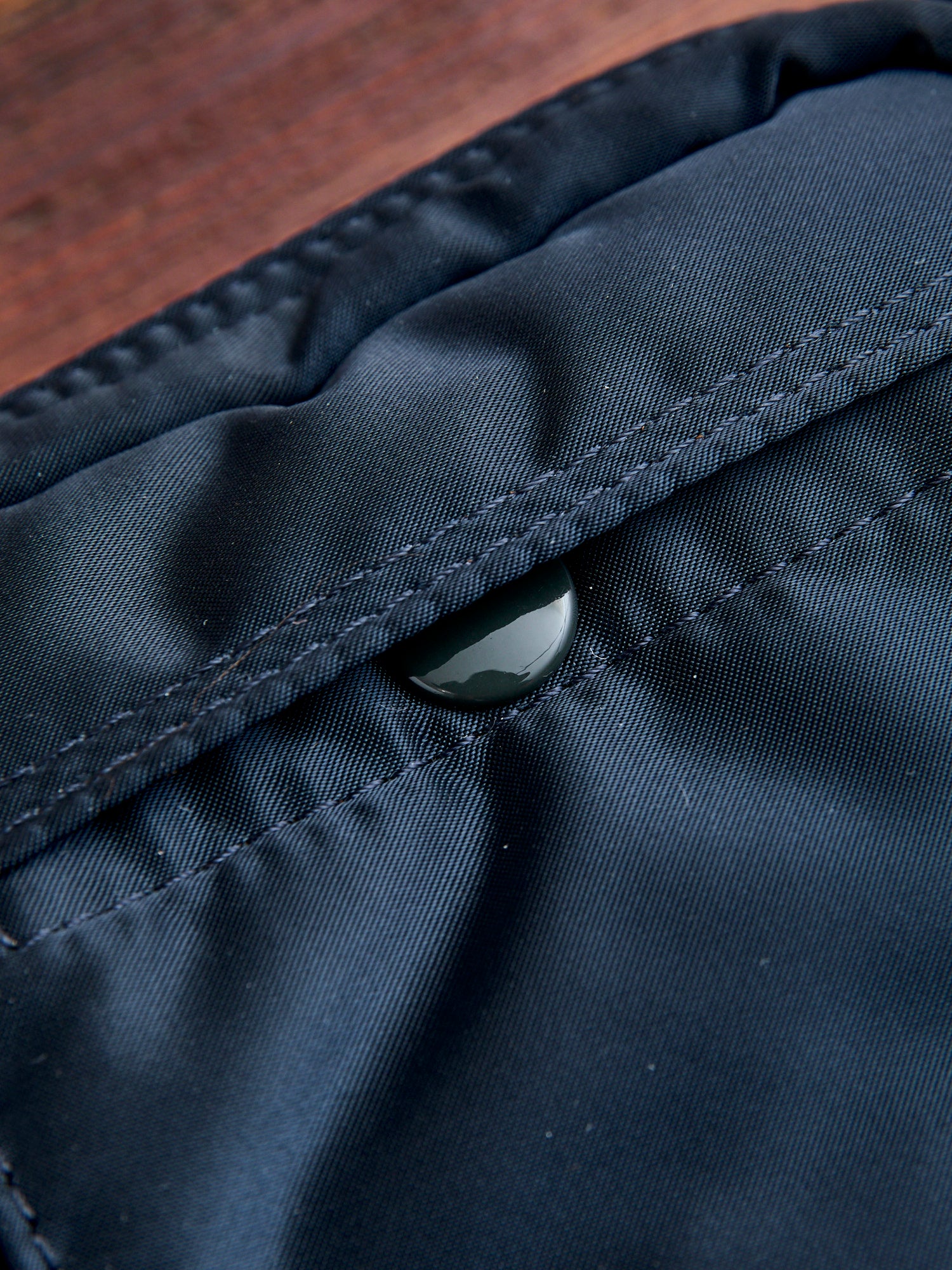 "Tanker" Shoulder Bag (S) in Iron Blue - Image 7